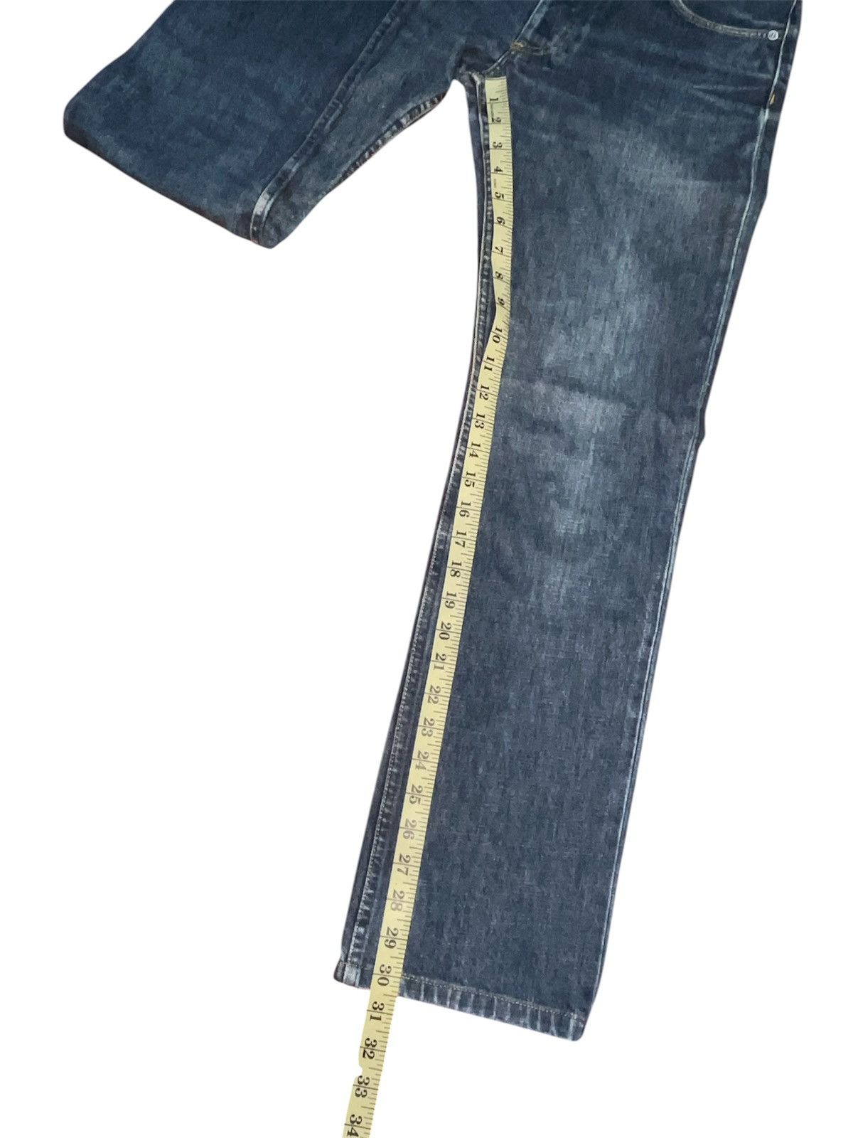 Helmut Lang VINTAGE HELMUT LANG DENIM PANTS Size US 29 - 4 Thumbnail