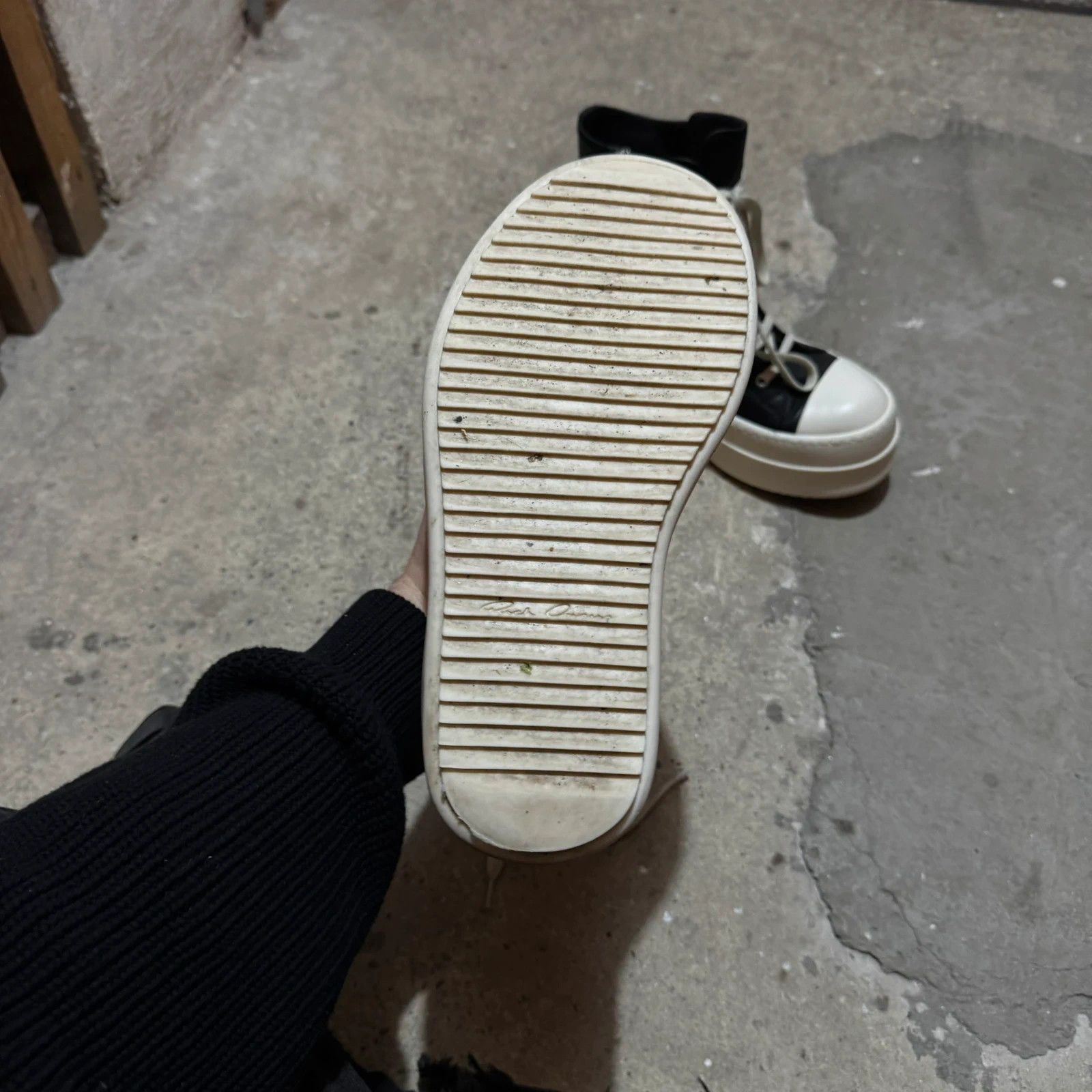 Rick Owens Rick owens mega bumber high top ramones Size US 9 / IT 39 - 7 Thumbnail