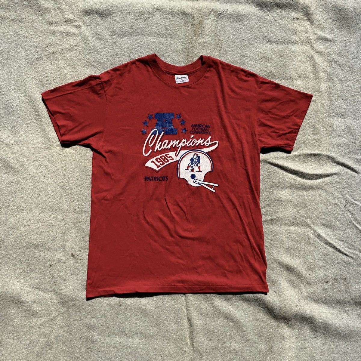 Vintage Vintage Patriots 1985 AFC Champions T Shirt | Grailed