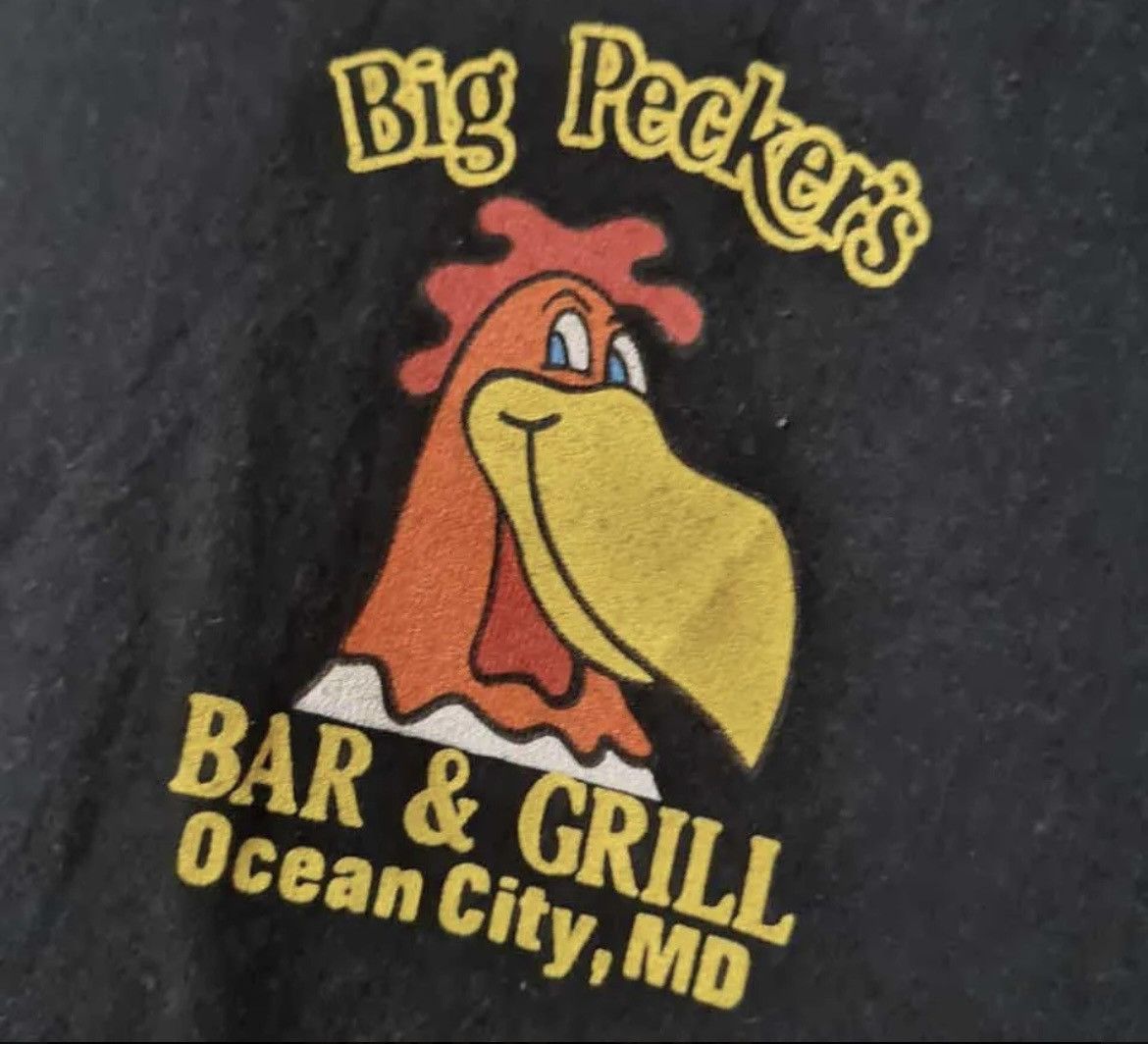 Vintage Big peckers vintage t shirt doble print XXL 2000s Size US XL / EU 56 / 4 - 2 Thumbnail
