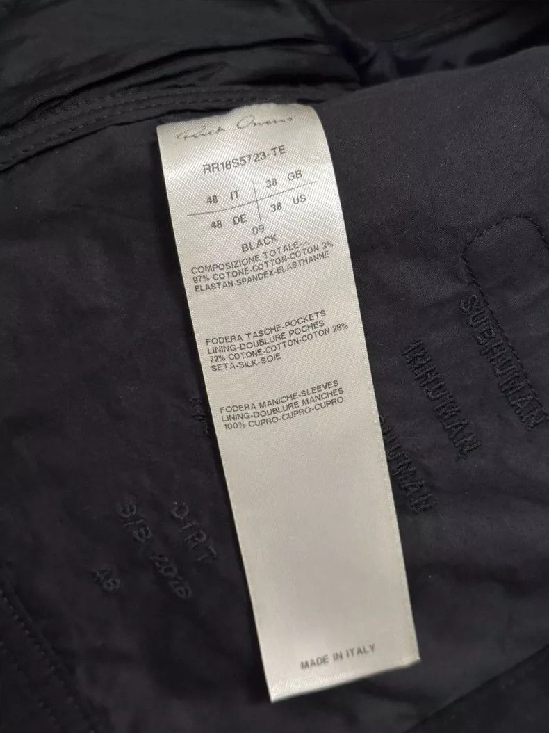 Rick Owens Rick Owens size 38 18SS Show Cropped Jacket Size US M / EU 48-50 / 2 - 4 Thumbnail