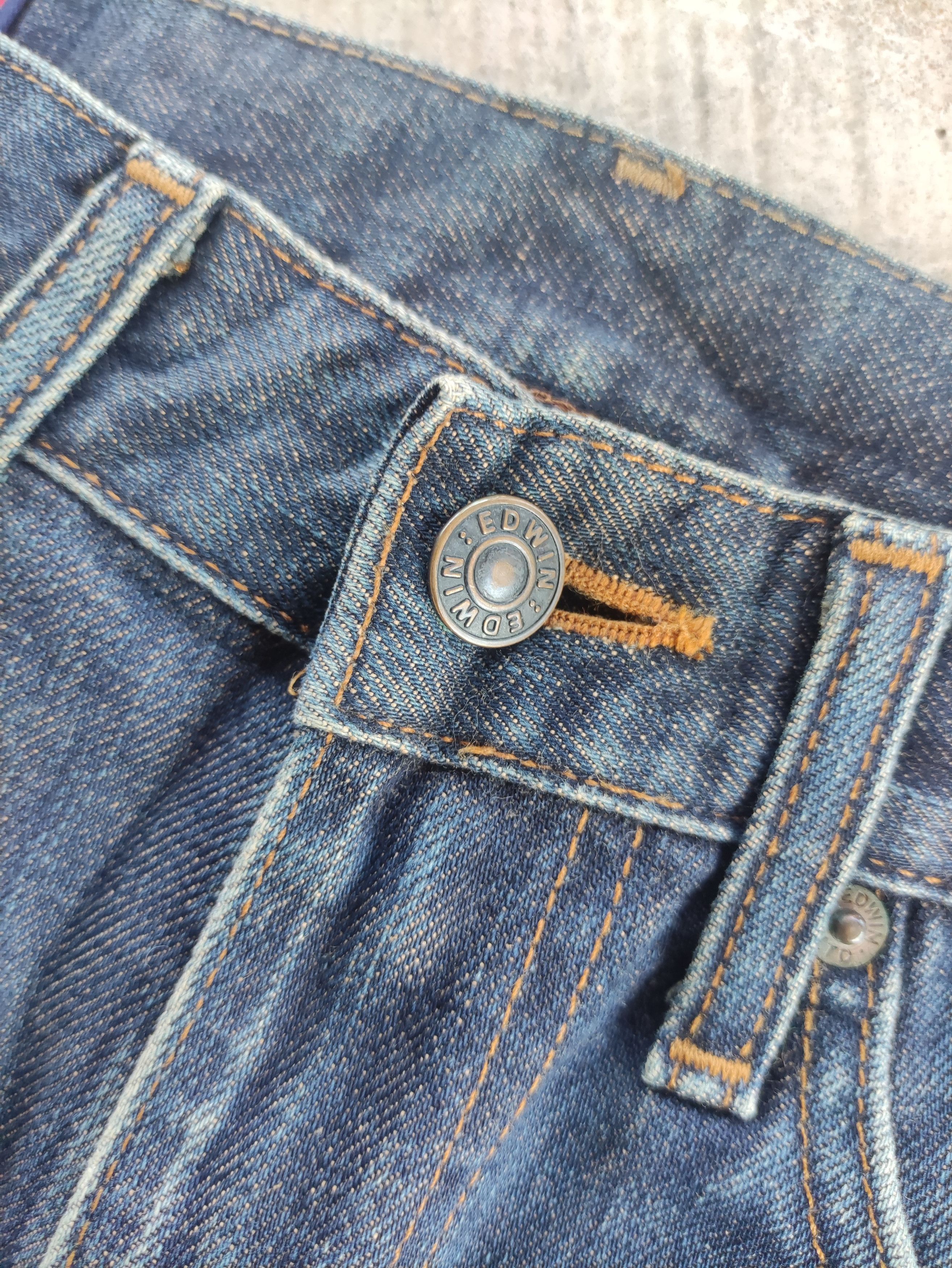 Edwin Vintage Edwin 503 Japan Flare Distressed Faded Jean Size US 30 / EU 46 - 5 Thumbnail