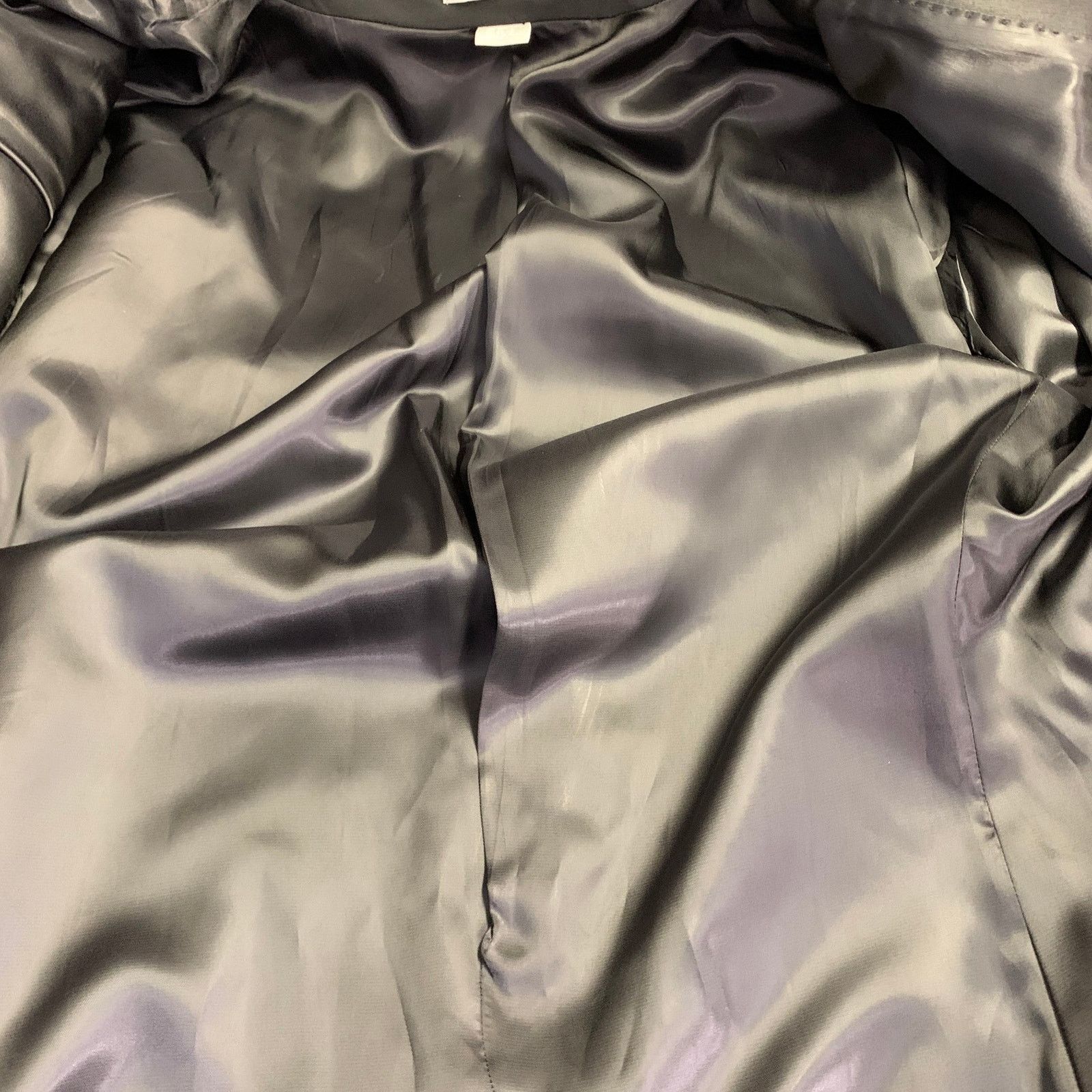 Other NOAK Long Black Polyester Blend Peak Lapel Tuxedo Jacket Size 42L - 8 Thumbnail