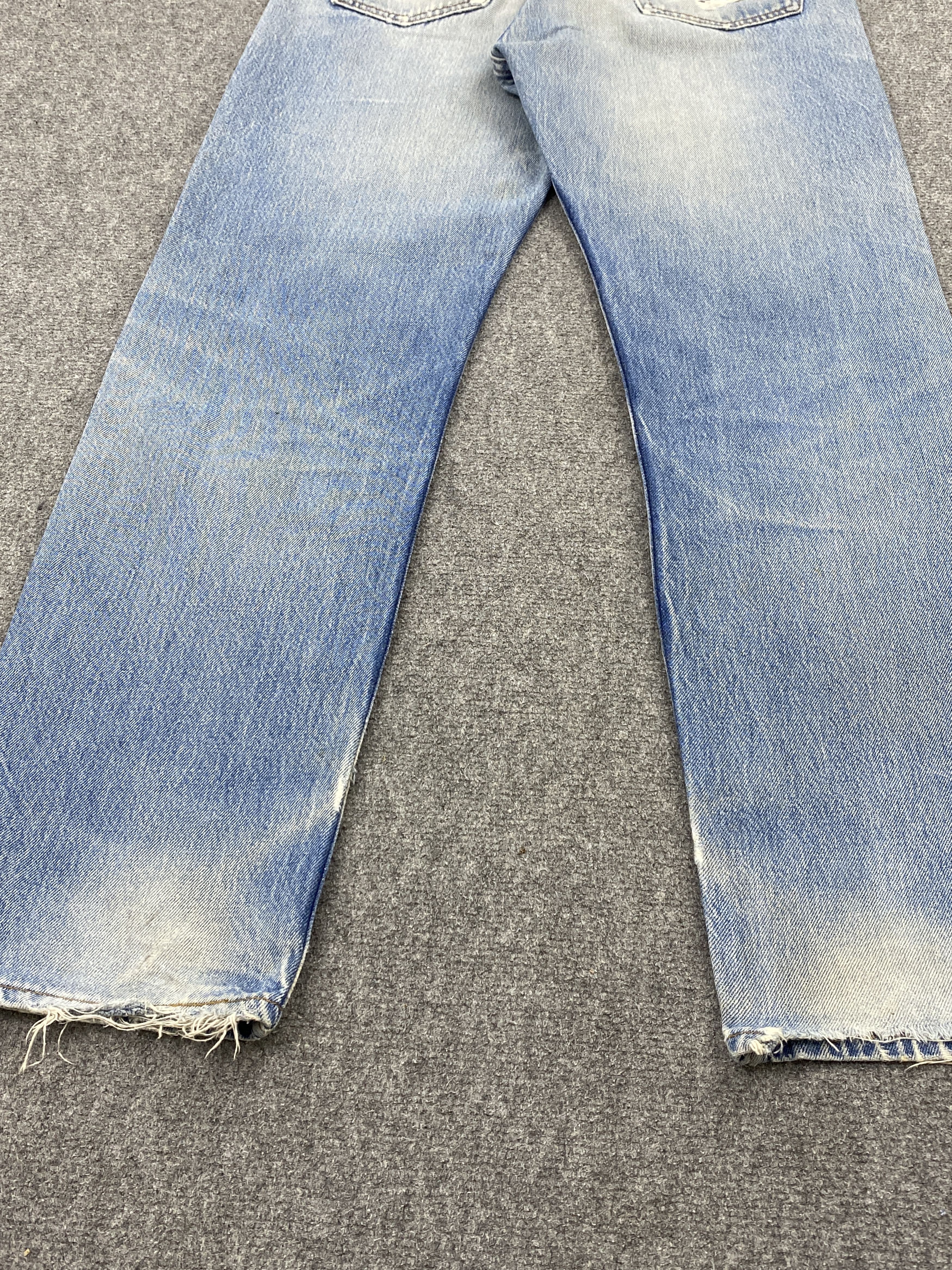 Levi's Levi's 501 Faded Blue Distressed Vintage Jeans DJ0018Z Size US 32 / EU 48 - 13 Thumbnail