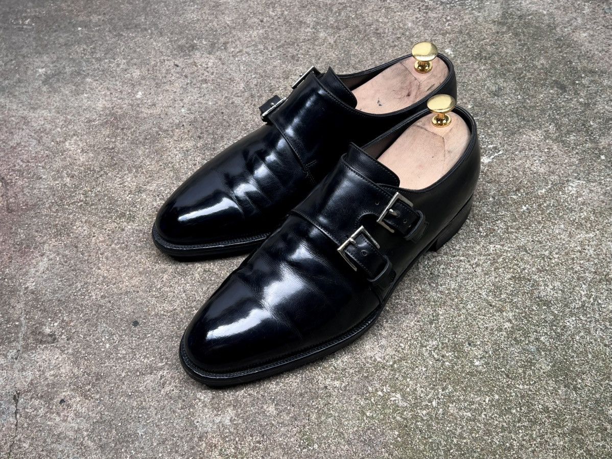 John Lobb John Lobb "Naseby" Double Monk Strap Size US 8 / EU 41 - 4 Thumbnail
