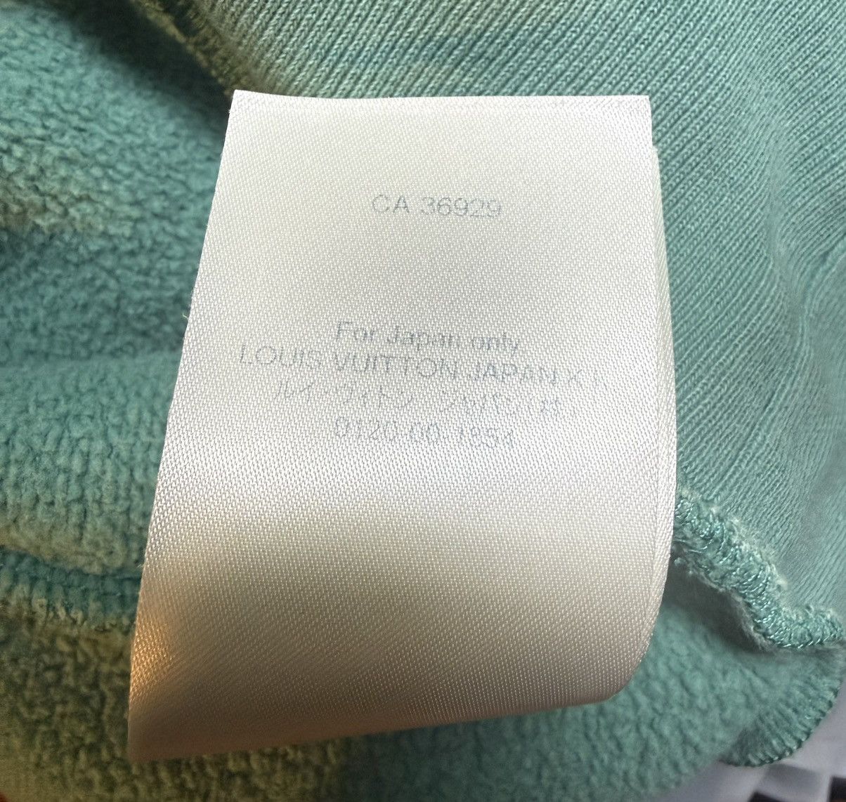 Louis Vuitton Louis Vuitton Embroidered Signature Ocean Hoodie XL 🔥 Size US XL / EU 56 / 4 - 10 Thumbnail