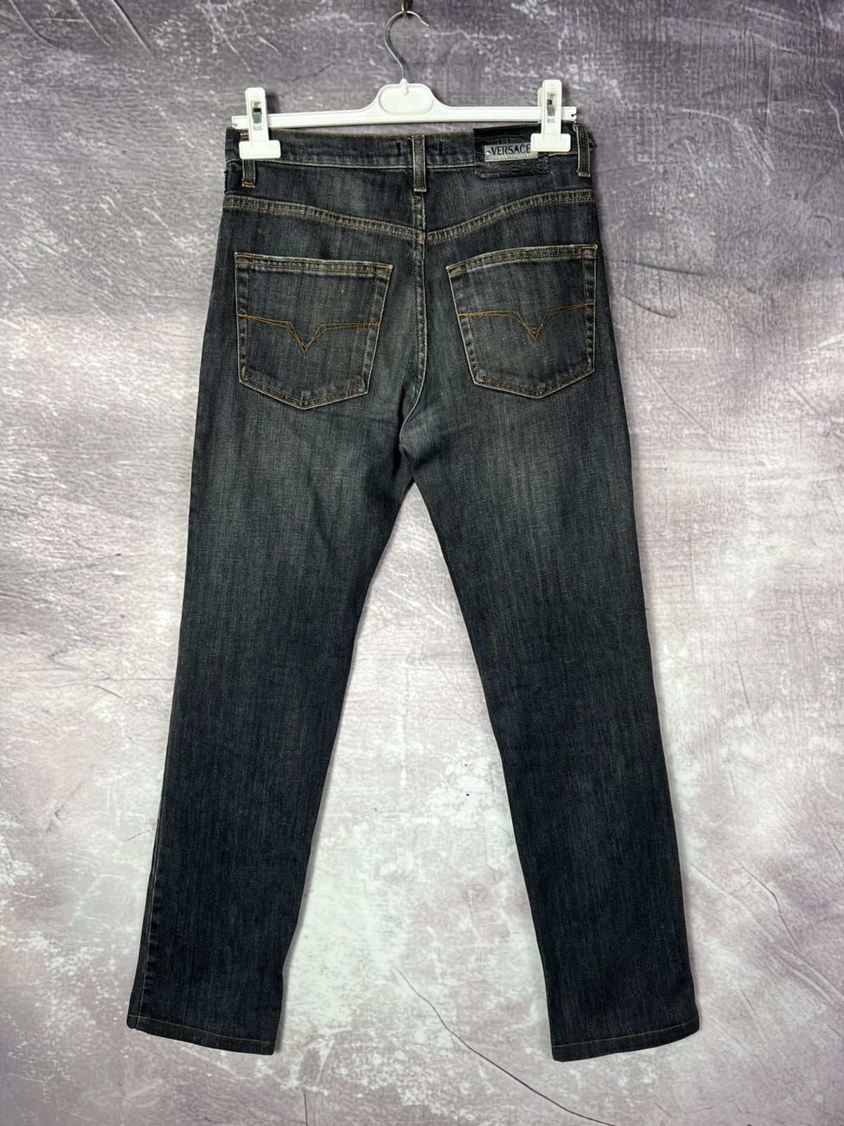 Versace Versace Vintage Washed Denim Jeans Y2K Size US 31 - 1 Thumbnail
