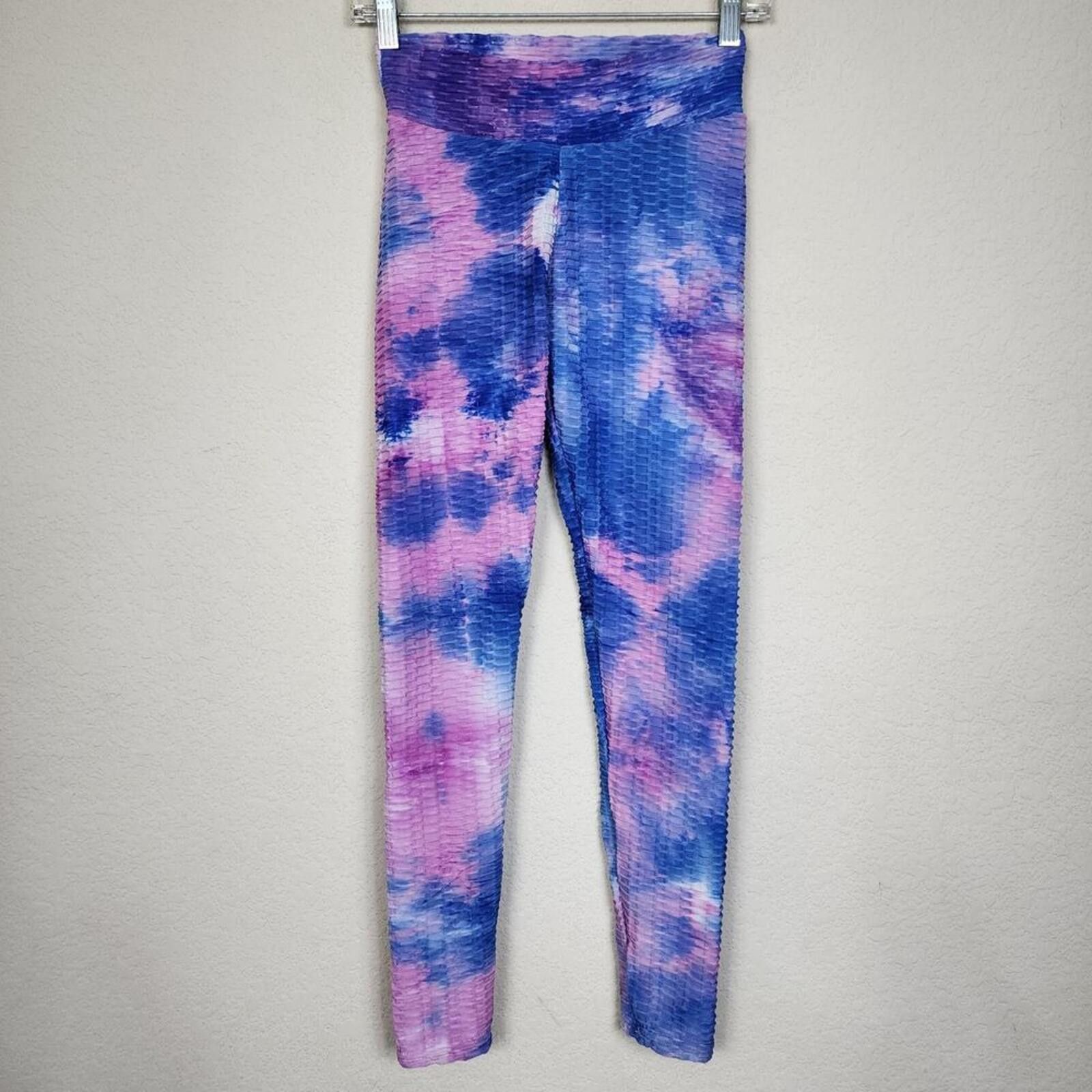 Other Small Stretchy Tie Dye Scrunch Butt Leggings Size 28" / US 6 / IT 42 - 1 Thumbnail