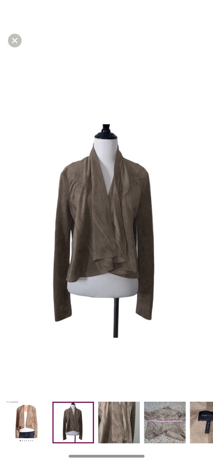 Bcbgmaxazria Bcbgmaxazria small Jimmie moto jacket Size S / US 4 / IT 40 - 1 Thumbnail