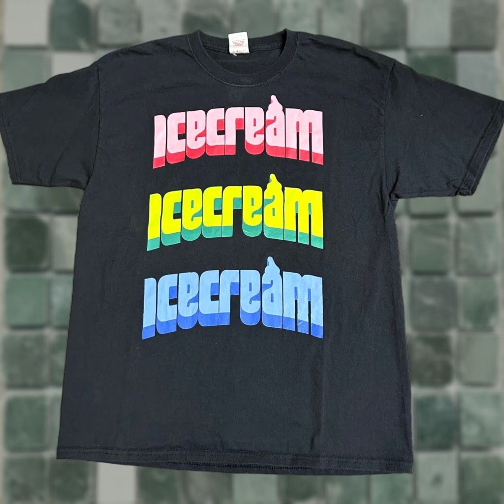 VINTAGE Ice Cream Billionaire Boys Club T-Shirt Size Large Short