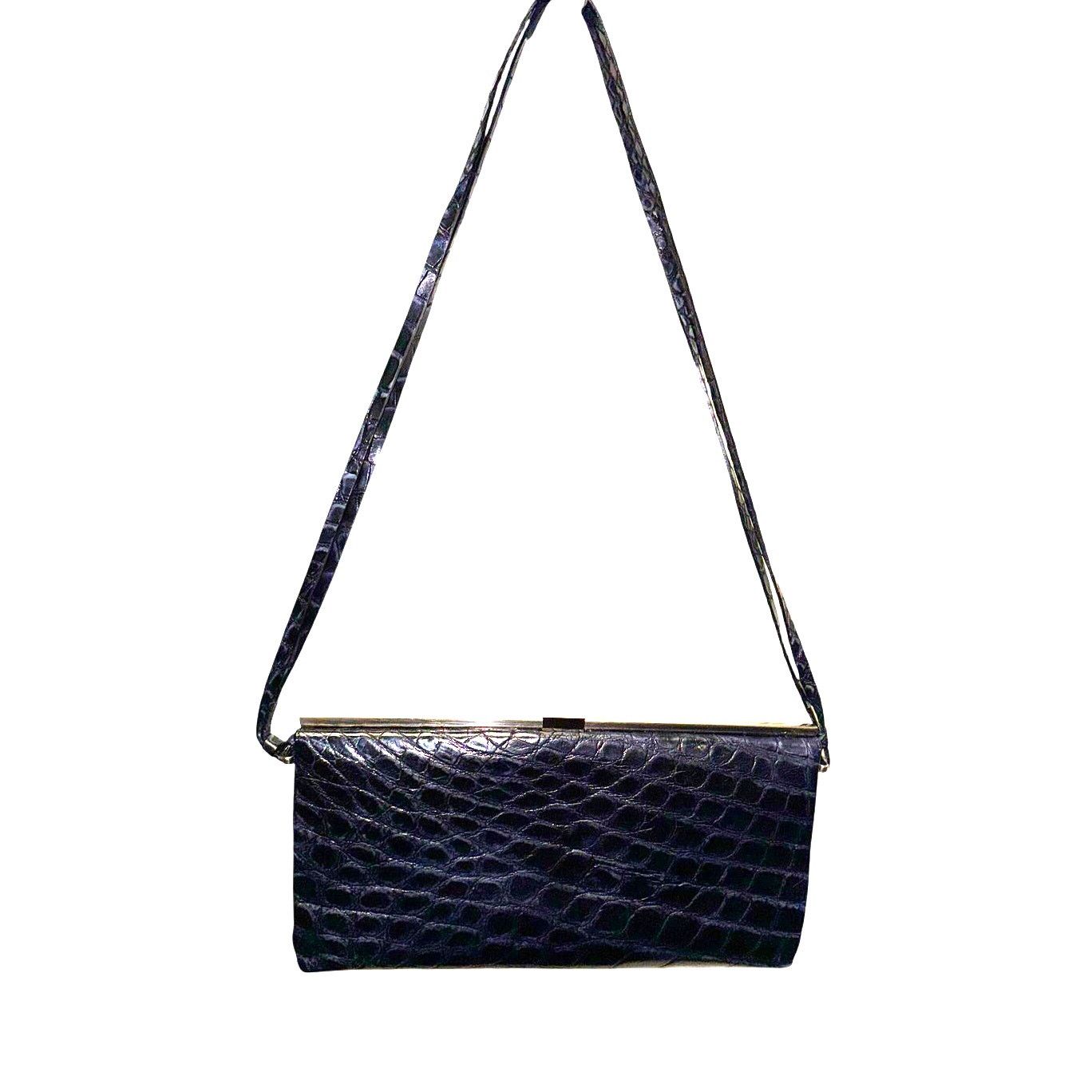 & Other Stories Tardini / Alligator Leather / Clutch / Purse / Shoulder Bag Size ONE SIZE - 1 Thumbnail
