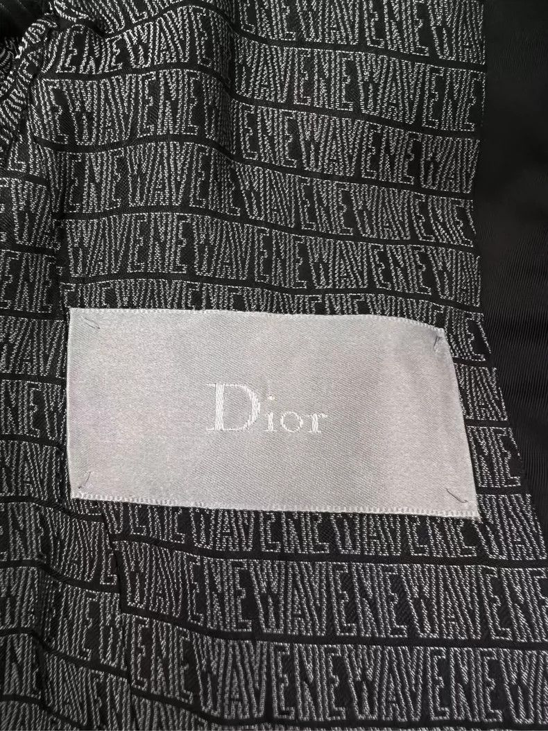 Dior Dior FLEECED EMBROIDERED LOGO SLOGAM JACKET 2501-Nextarrow Size US S / EU 44-46 / 1 - 4 Thumbnail