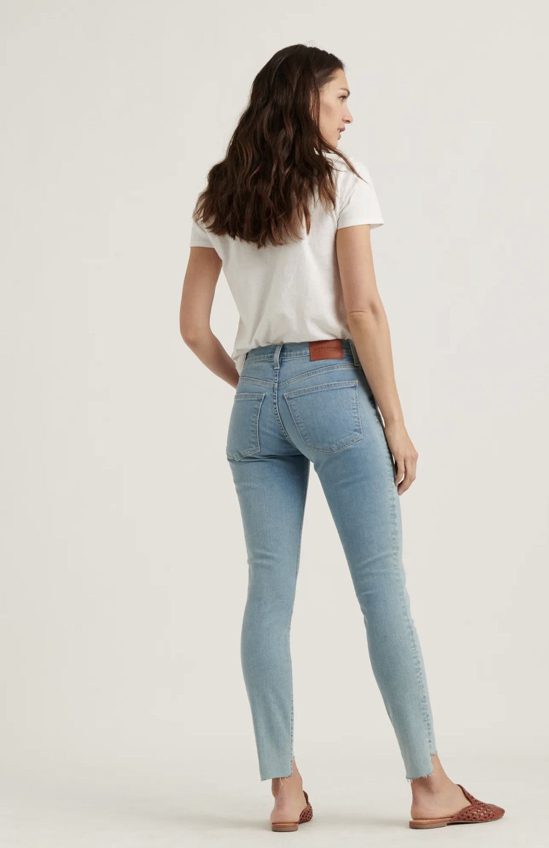 Lucky Brand Lucky Brand Mid Rise Ava Crop Skinny Jeans Size 32" / US 10 / IT 46 - 2 Thumbnail