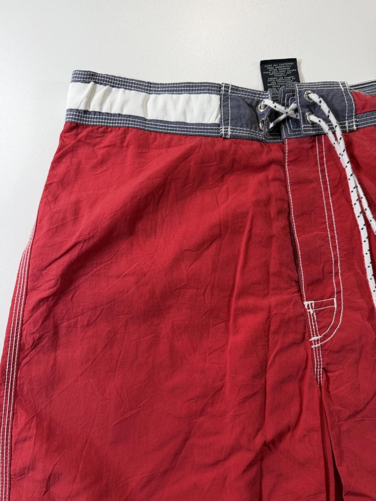 Tommy Hilfiger Tommy Hilfiger Men's Red Cargo Swim Shorts S Size US 30 / EU 46 - 3 Thumbnail