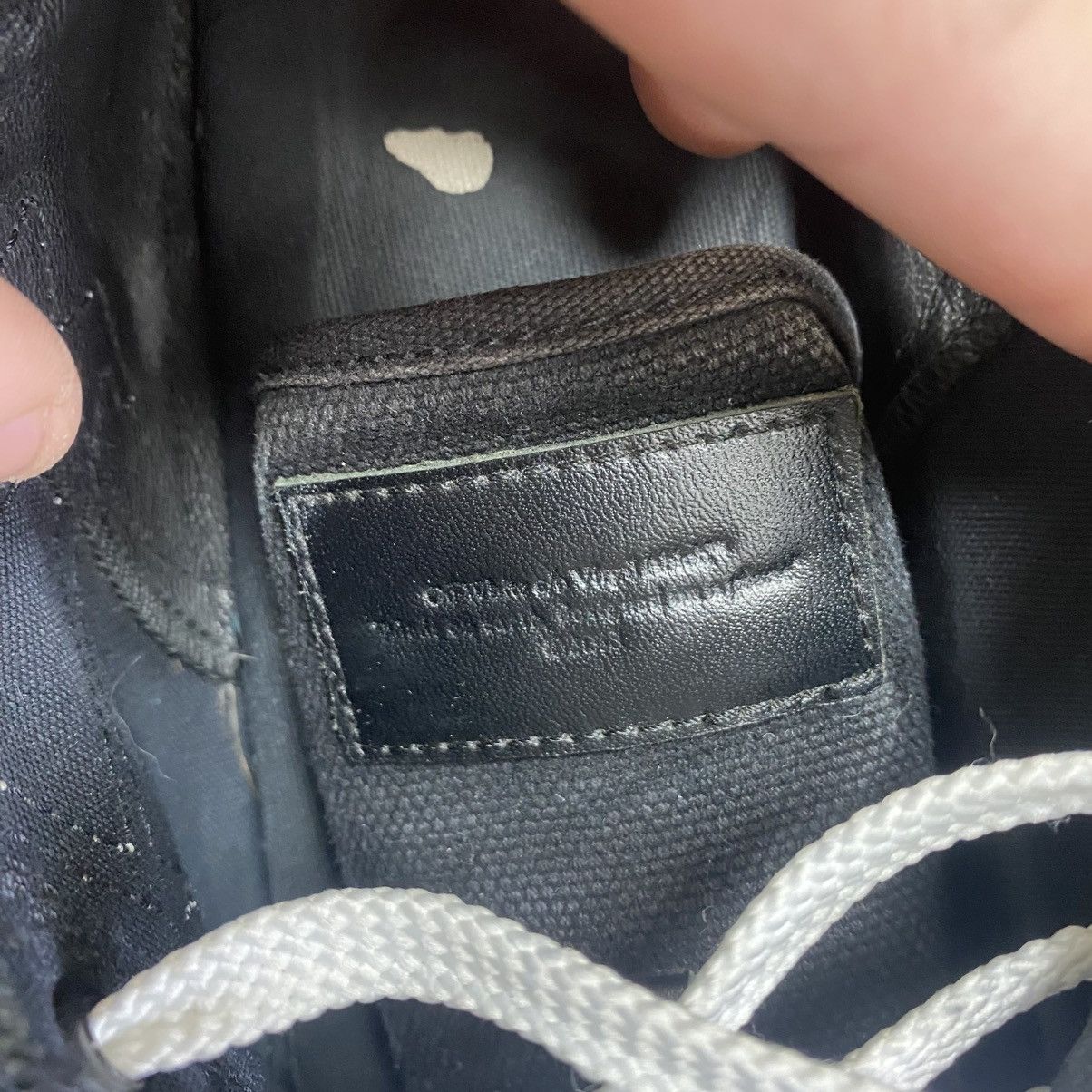 Off-White Off white shoes low vulcanized Black Size US 9 / EU 42 - 11 Thumbnail
