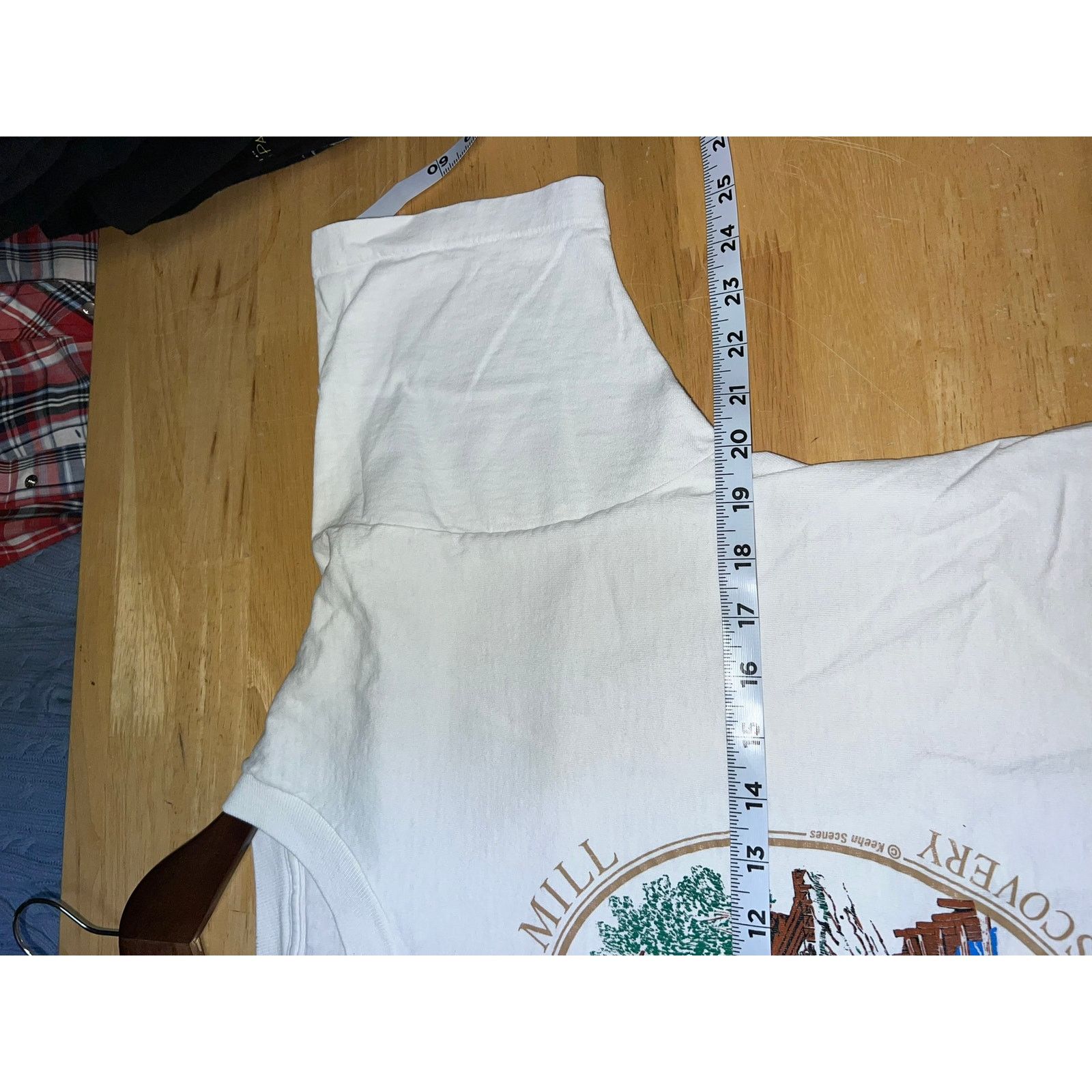 Vintage Vintage Sutters Mill Shirt California Gold White Tee 90s L Size US L / EU 52-54 / 3 - 9 Thumbnail