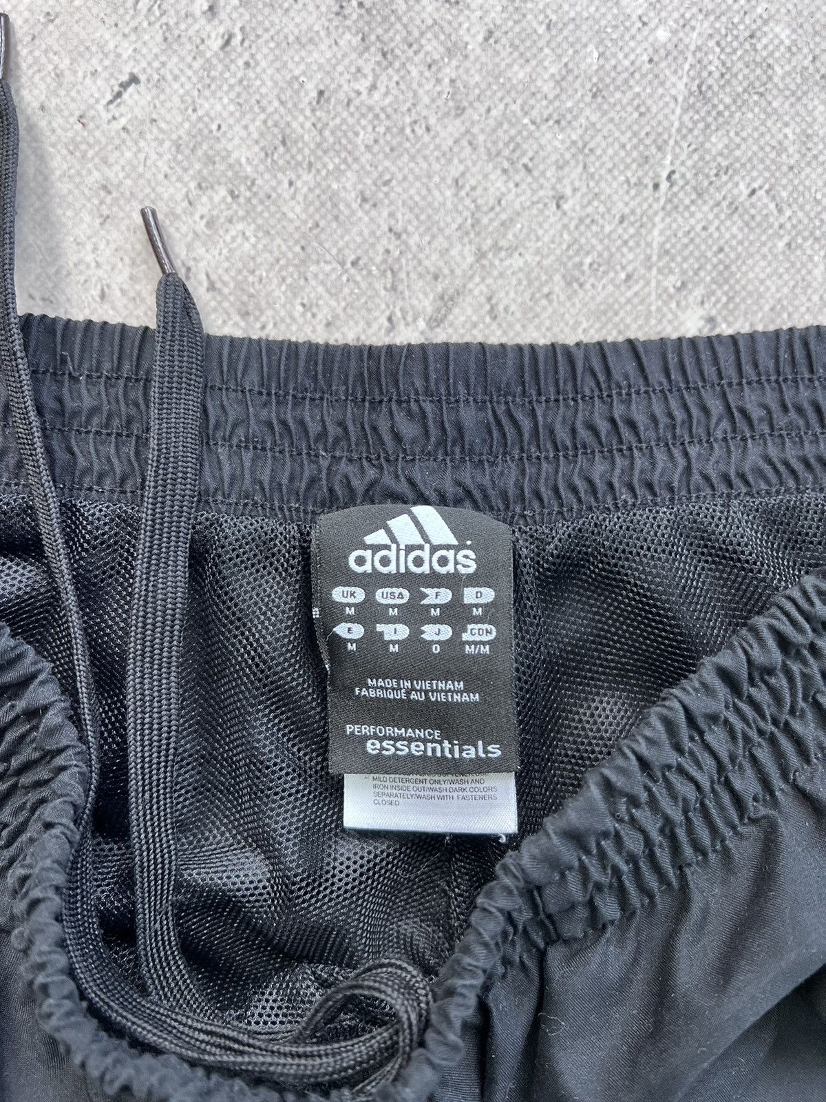 Adidas × Vintage Adidas Vintage Drill Y2K Adidas Drill Track Pants Nylon 90s Size US 32 / EU 48 - 6 Thumbnail