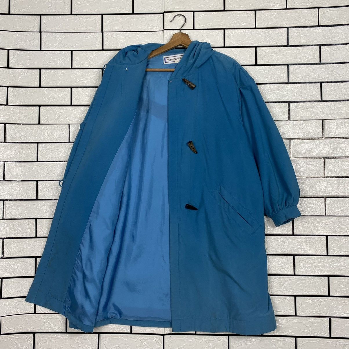 Yves Saint Laurent 🔥VINTAGE LONG JACKET BUTTON BLOUSE YVES SAINT LAURENT Size S / US 4 / IT 40 - 15 Thumbnail