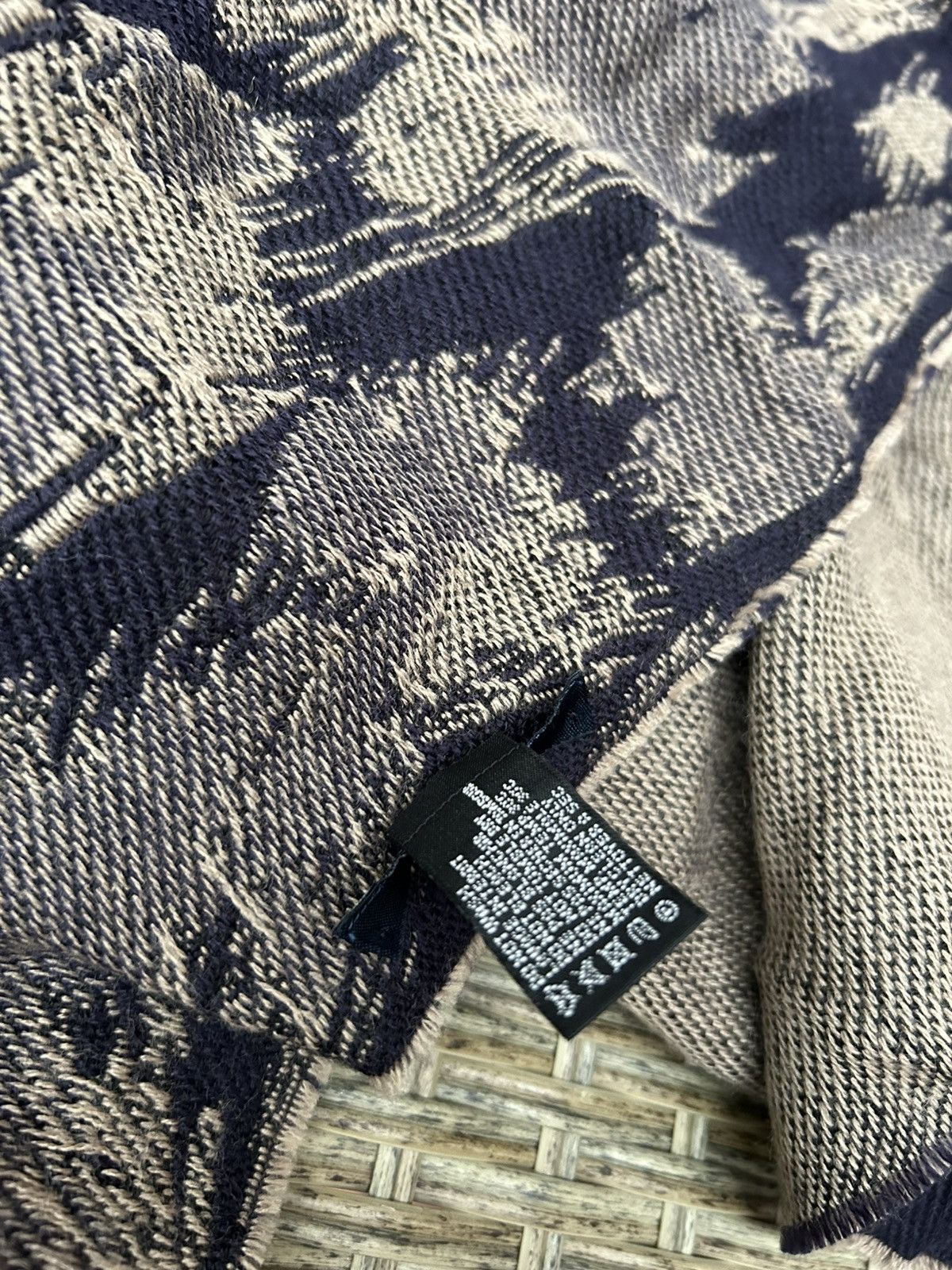 Cavalli Class × Roberto Cavalli × Vintage Class Roberto Cavalli Leopard Wool Scarf Made In Italy Size ONE SIZE - 6 Thumbnail