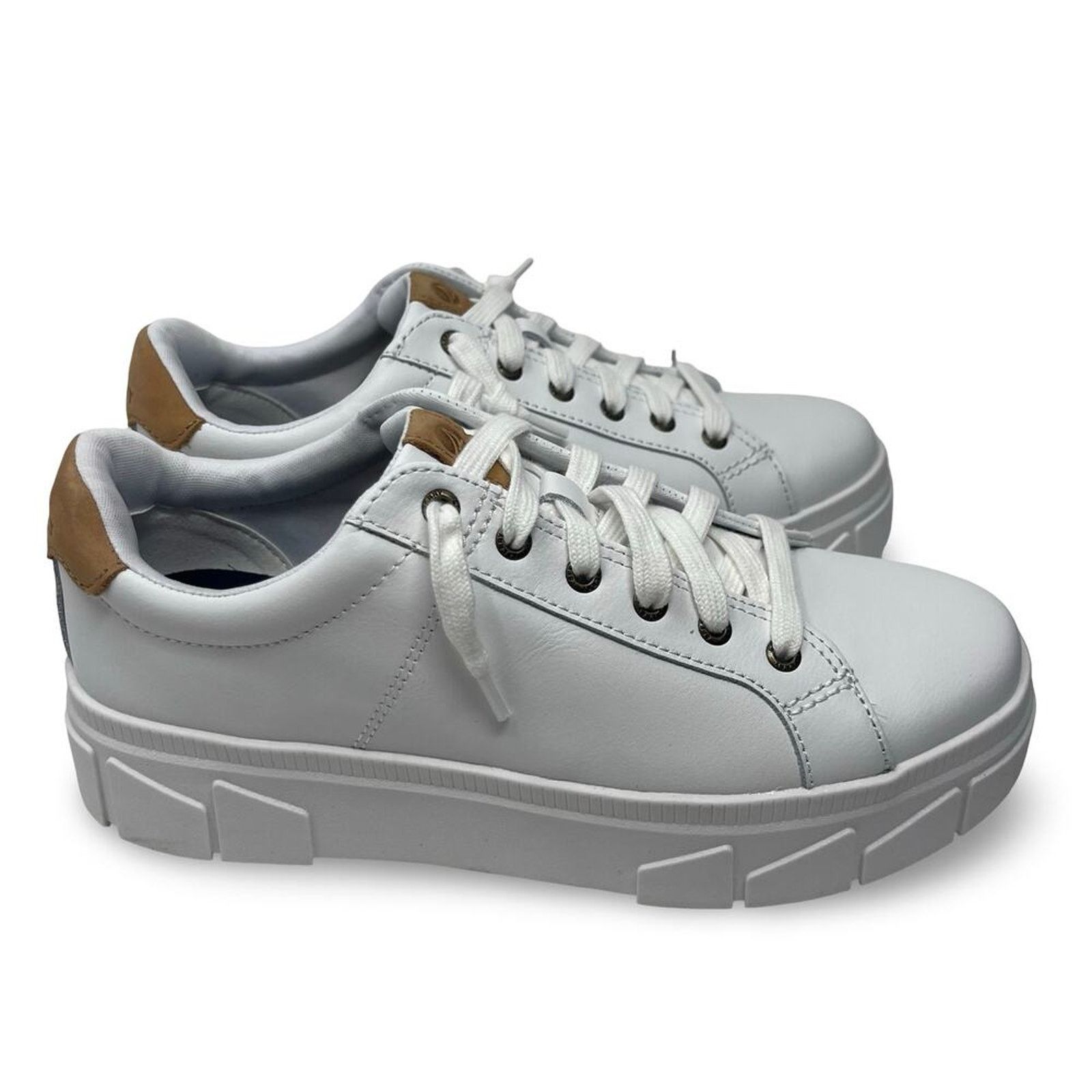 Sperry New Sperry Mens Winslow LACE to Toe Sneaker White Leather 5 Size US 5 / EU 37 - 1 Thumbnail