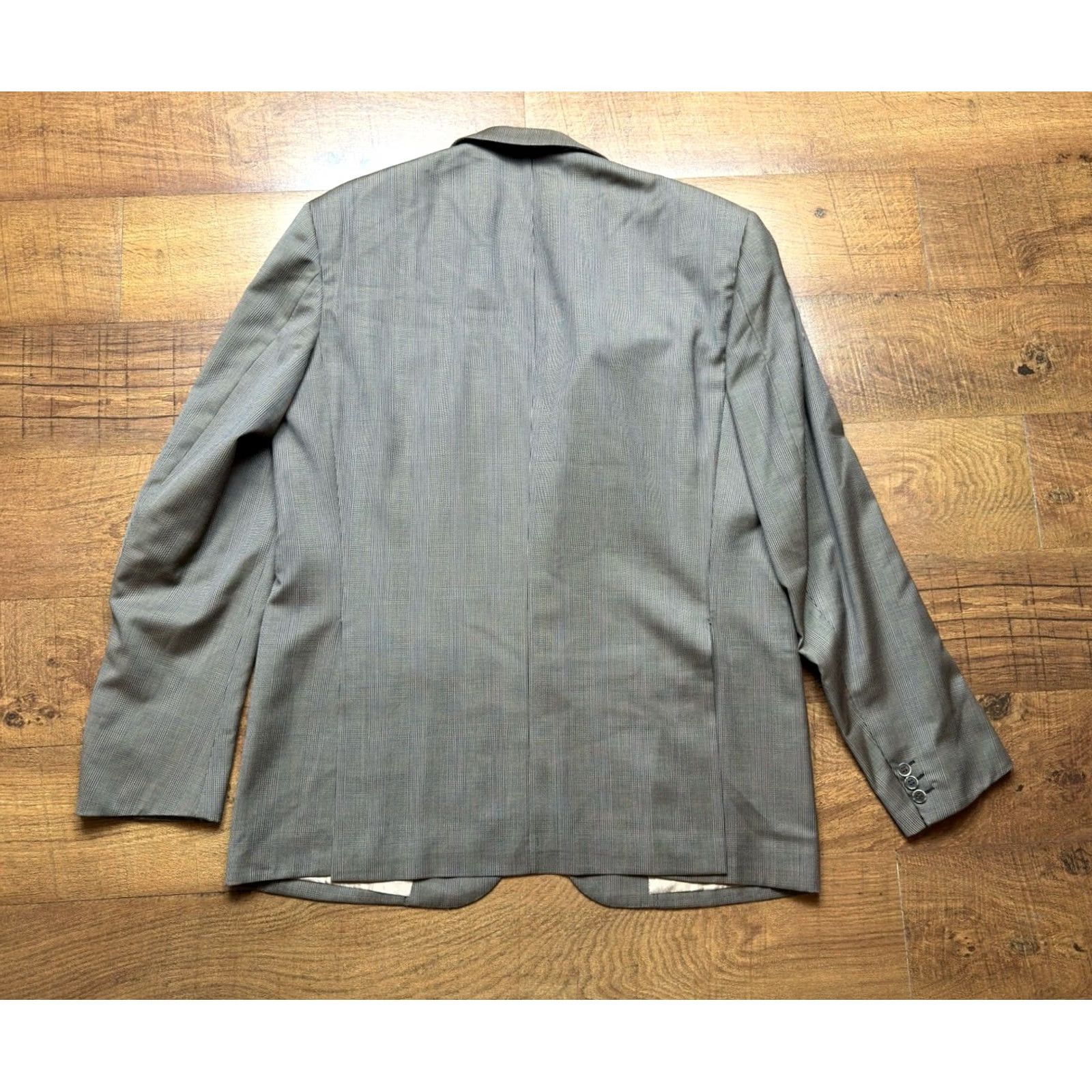 Brioni Brioni Glen Plaid Sport Coat Jacket 100% Wool Mens 42R Brown Notch Single-Breasted 3-Button Blazer Italy Wool Jacket Coat Crew Neck Plain Size 42R - 3 Thumbnail