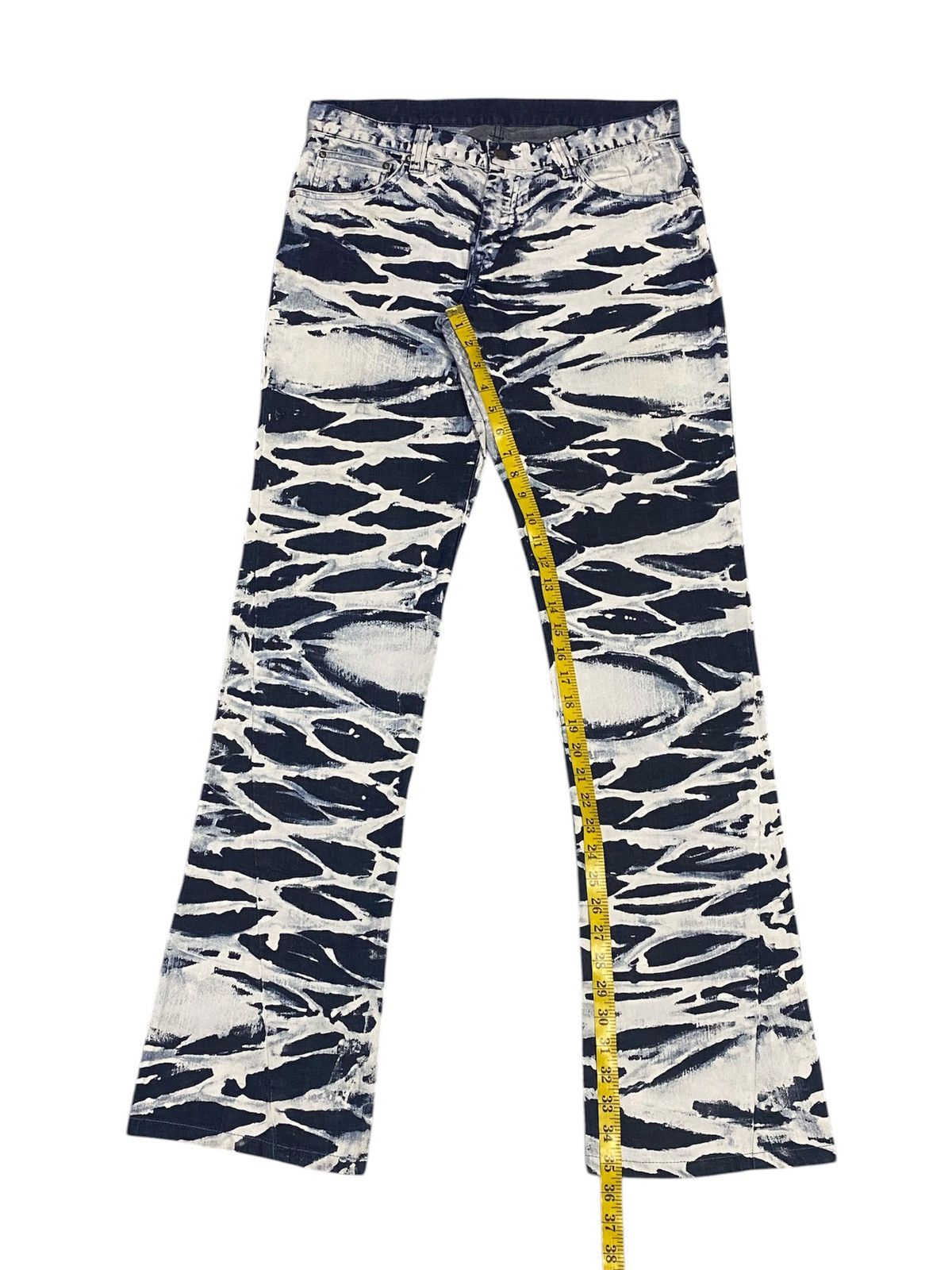 Tornado Mart 💃Tornado Mart Archive Spiral Cut Bootcut Jeans Size US 33 - 20 Thumbnail