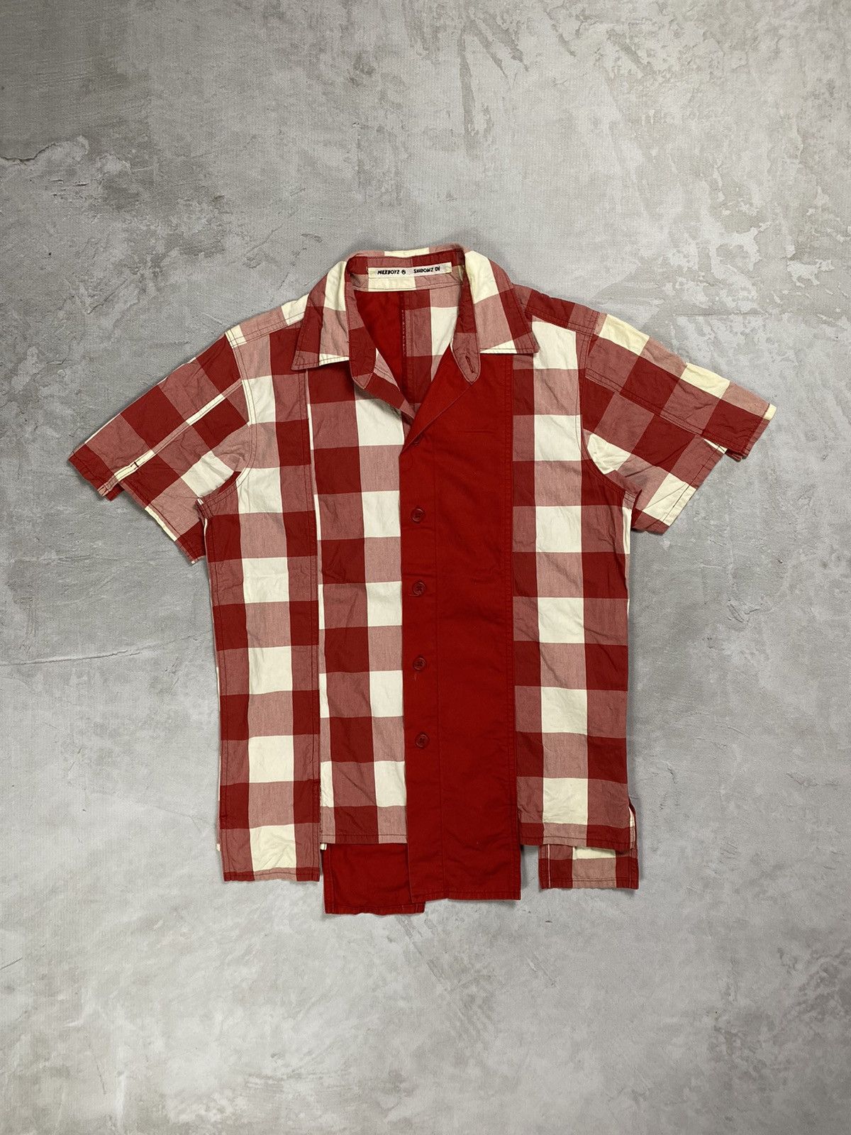 20471120 Milkboy Shadowz Plaid Button Shirt Size US M / EU 48-50 / 2 - 1 Thumbnail