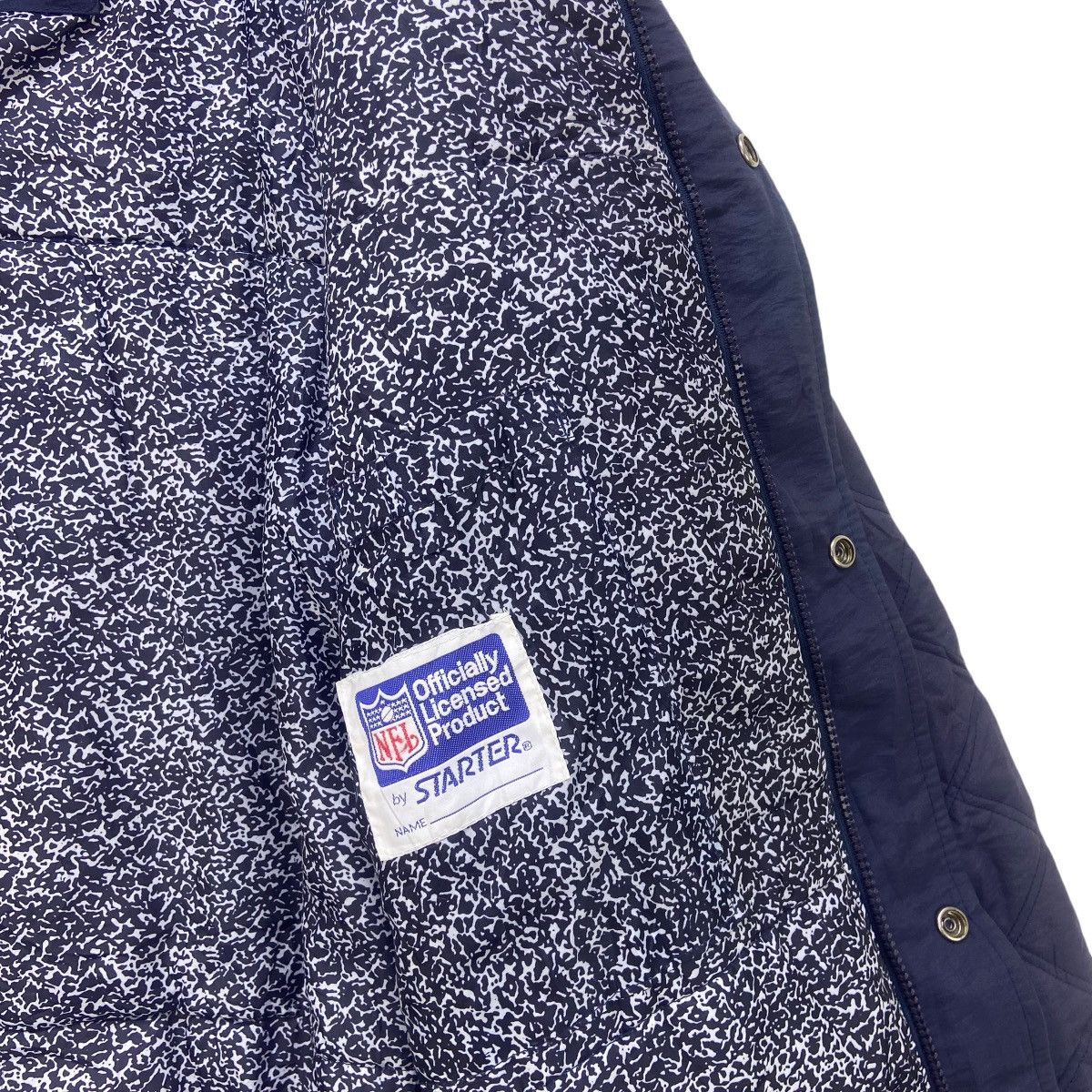 NFL × Starter Vintage Starter Chicago Bears Hooded Bomber Style Jacket Size US L / EU 52-54 / 3 - 23 Thumbnail