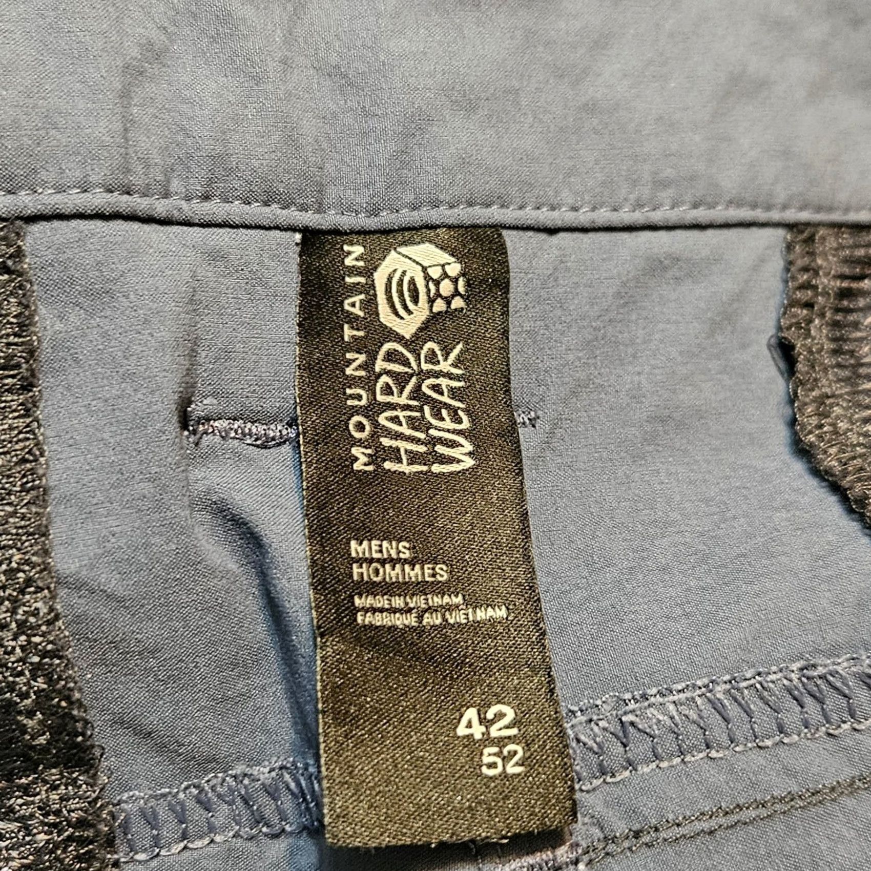 Mountain Hardwear Mountain Hardwear Pants Mens 42 x 30 Blue BASIN TREK Hiking Camp Pants Stretch Chino Men 42 Regular Blue Basin Trek Mens Pants Size US 42 / EU 58 - 3 Thumbnail