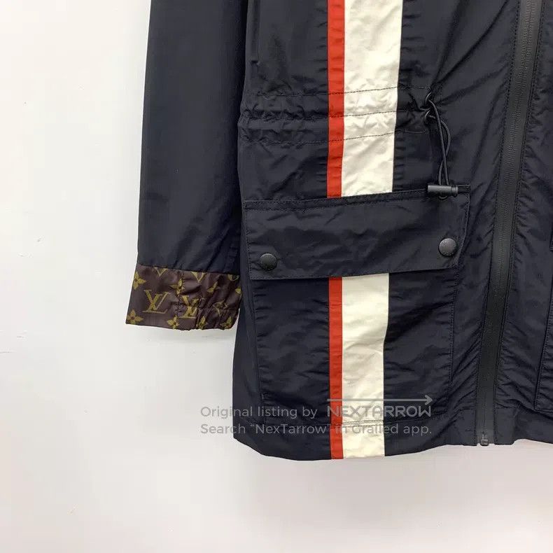 Louis Vuitton Louis Vuitton Black logo presbyopic patchwork cotton hoode Size XXS / US 00 / IT 34 - 4 Thumbnail