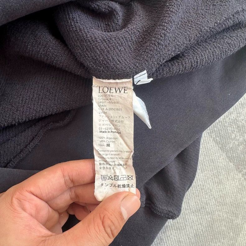 Loewe loewe Black pullover sweatshirt 2505-Nextarrow Size US M / EU 48-50 / 2 - 2 Thumbnail