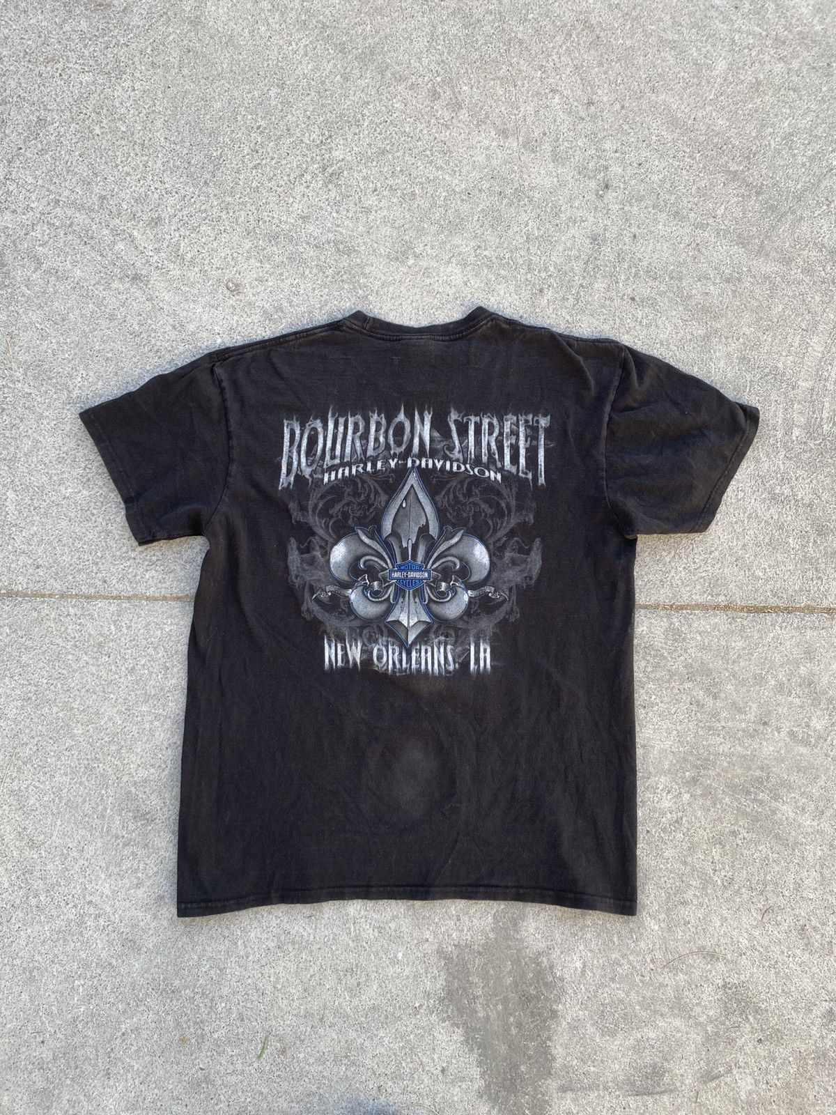 Harley Davidson × Vintage Vintage Harley Davidson Tee Sz L Size US L / EU 52-54 / 3 - 4 Thumbnail