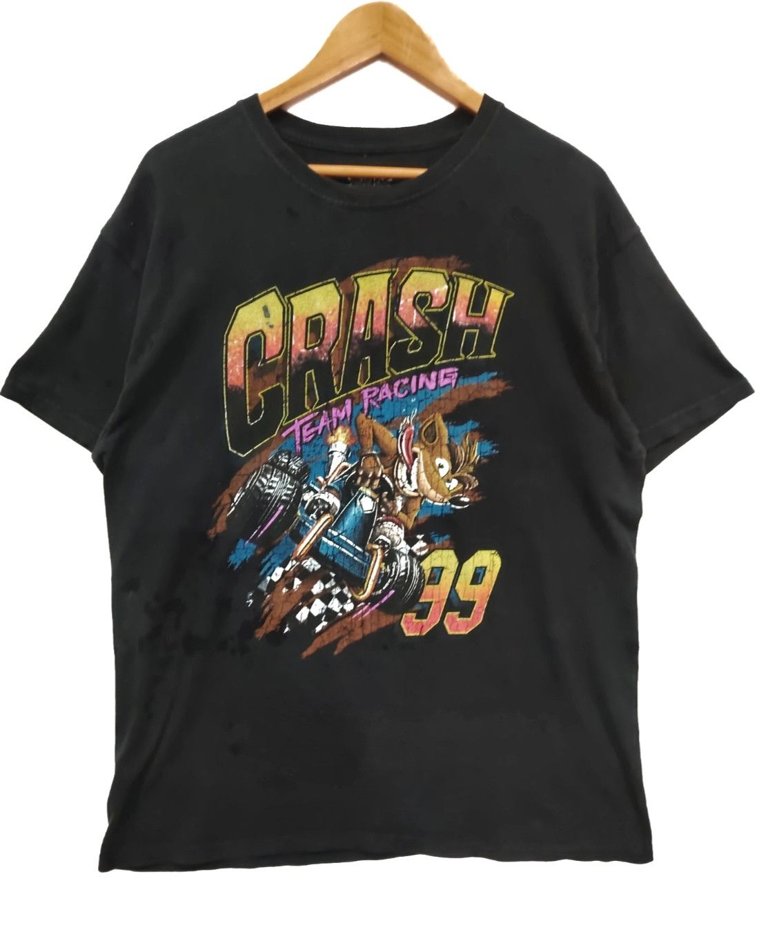 Vintage Crash Team Racing 99 Tee Size US L / EU 52-54 / 3 - 1 Thumbnail