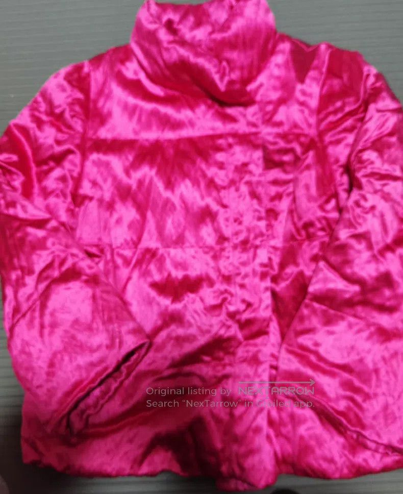 Dries Van Noten Dries Van Noten Rose Pink Silk Down Jacket Size S / US 4 / IT 40 - 1 Thumbnail