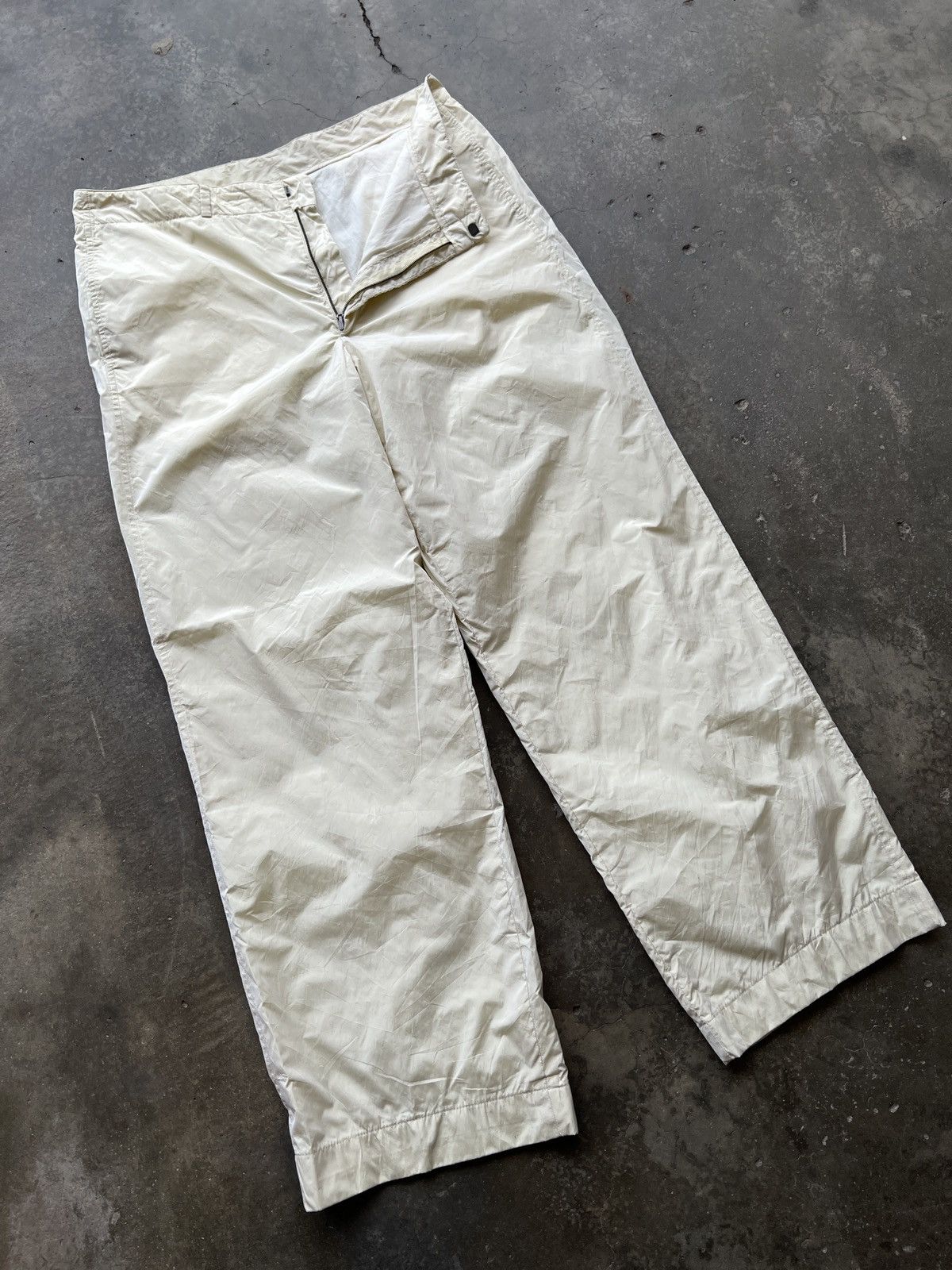 Jil Sander Jil sander Raf Simons Nylon Cotton Lining Trouser Pant Size US 35 - 5 Thumbnail