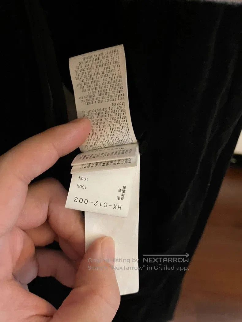 Yohji Yamamoto Yohji Yamamoto 21AW Linen Velvet Coat. Size US XL / EU 56 / 4 - 5 Thumbnail