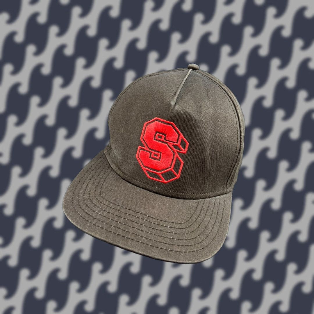 Logo 7 STUSSY S Logo Brown Baseball cap One Size Adjustable Hat Unisex Adults Cap Brown S Logo Baseball Hat Size ONE SIZE - 1 Thumbnail