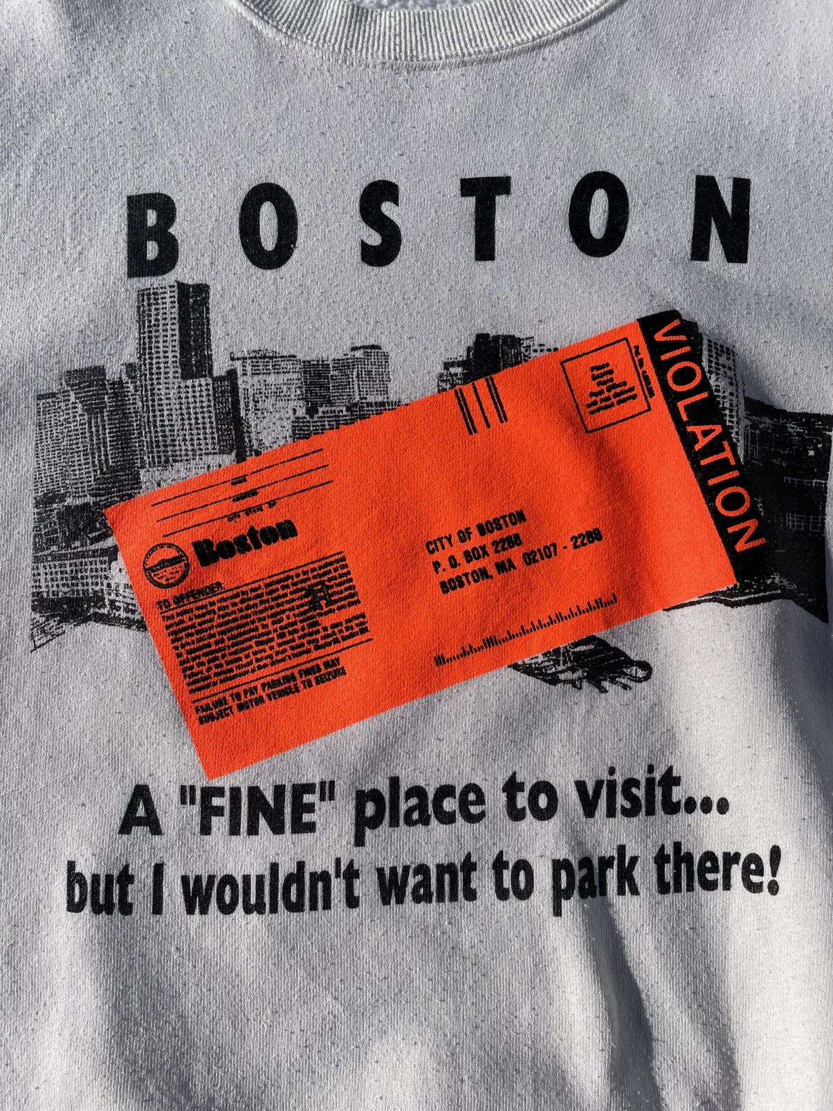 Jerzees × Russell Athletic Vintage Jerzees “Boston” Crewneck Size US XL / EU 56 / 4 - 4 Thumbnail