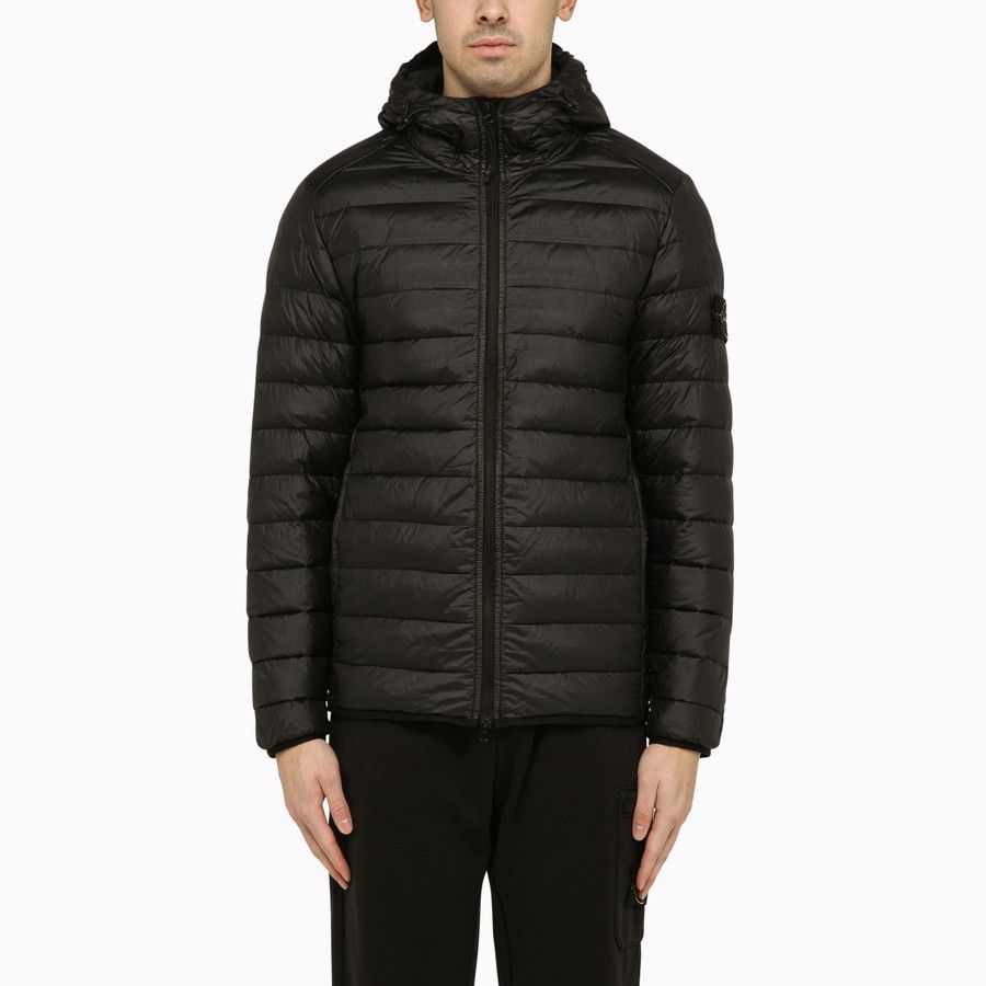 Stone Island o1d2blof0624 Down Jacket in Black Size US XL / EU 56 / 4 - 1 Thumbnail