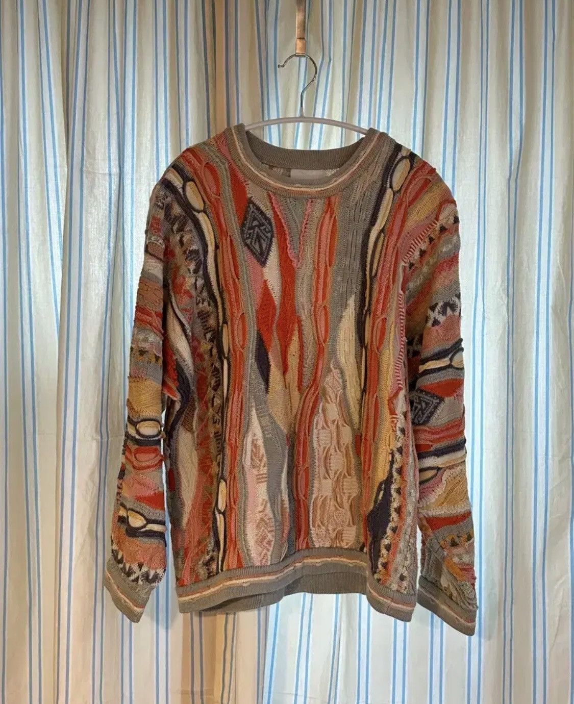 Coogi Coogi cableknit sweater Size US S / EU 44-46 / 1 - 1 Thumbnail