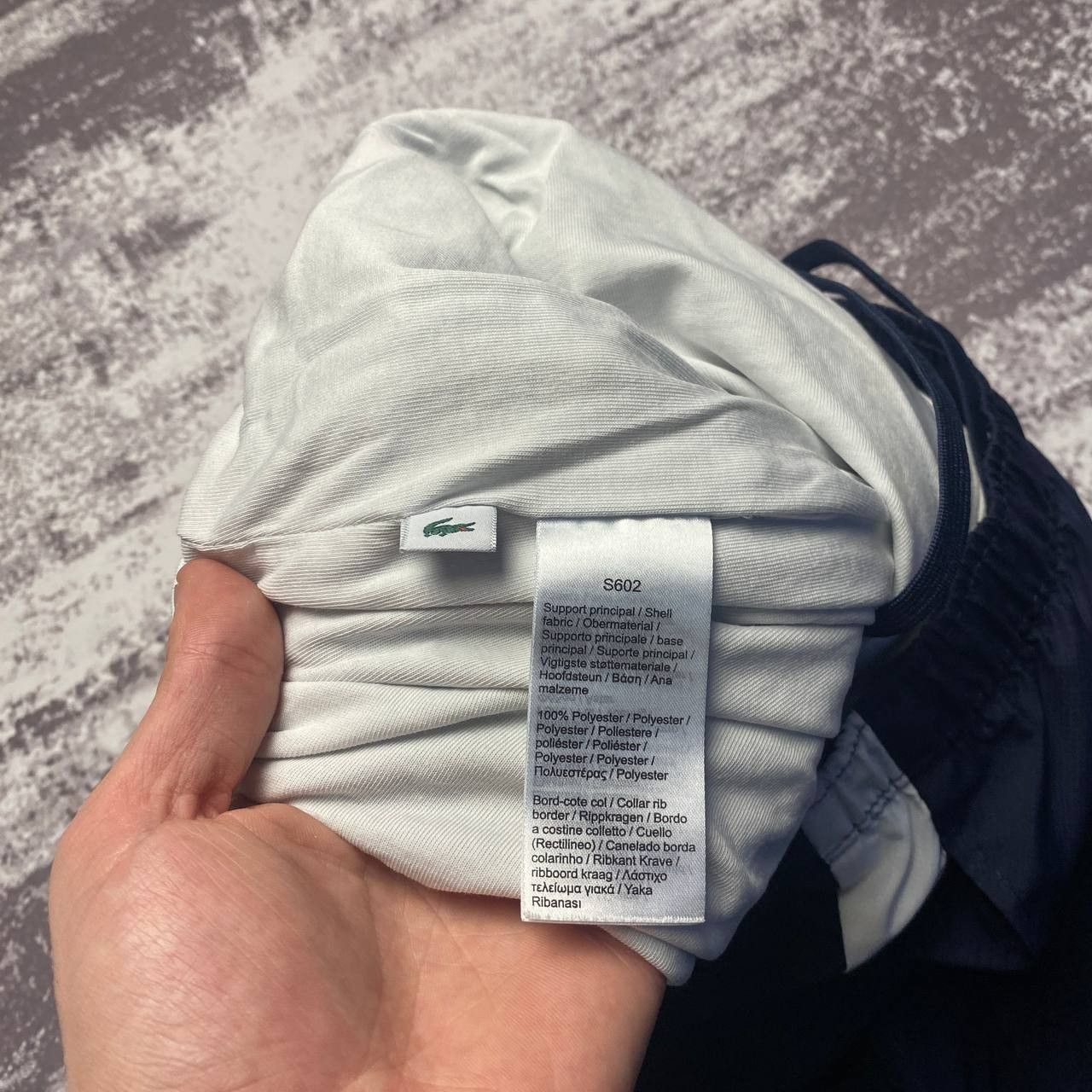 Lacoste Vintage Nylon Lacoste Track Pants Drill Mini Logo Y2K Size US 32 / EU 48 - 9 Thumbnail