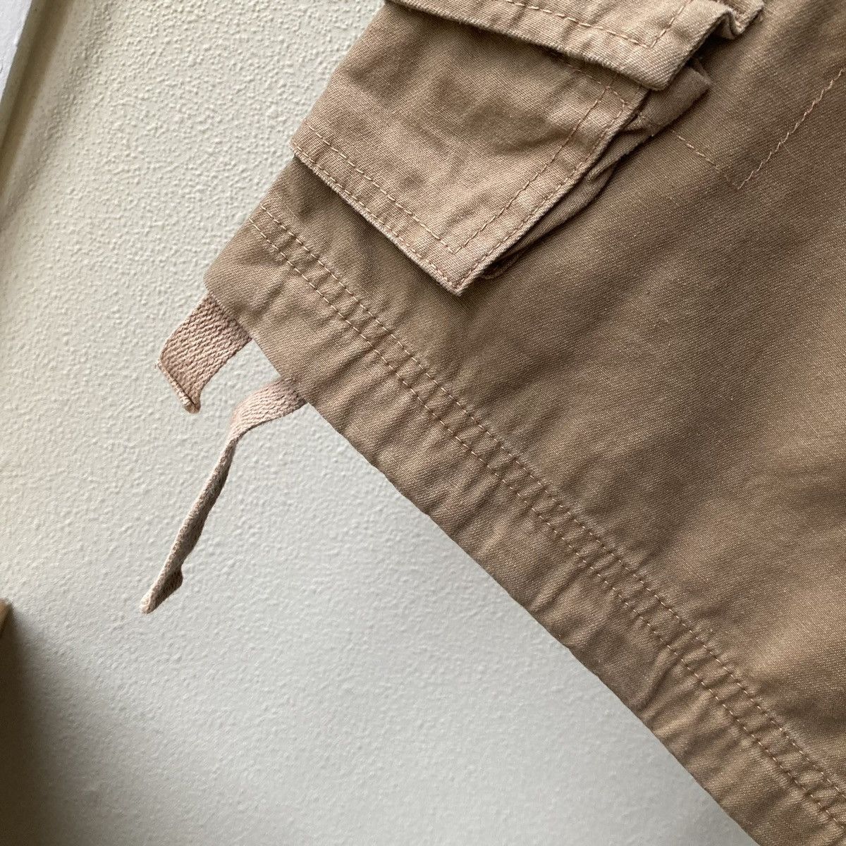 Vintage Army Brown Shorts Y2k Style USA Casual Workers 90s Vintage Size US 34 / EU 50 - 8 Thumbnail