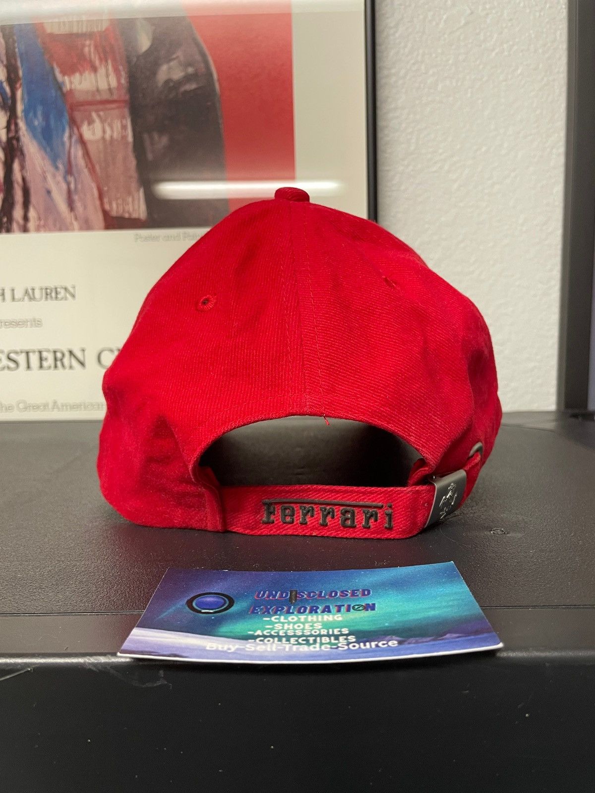 Ferrari Vintage Ferrari red horse hat Size ONE SIZE - 4 Thumbnail