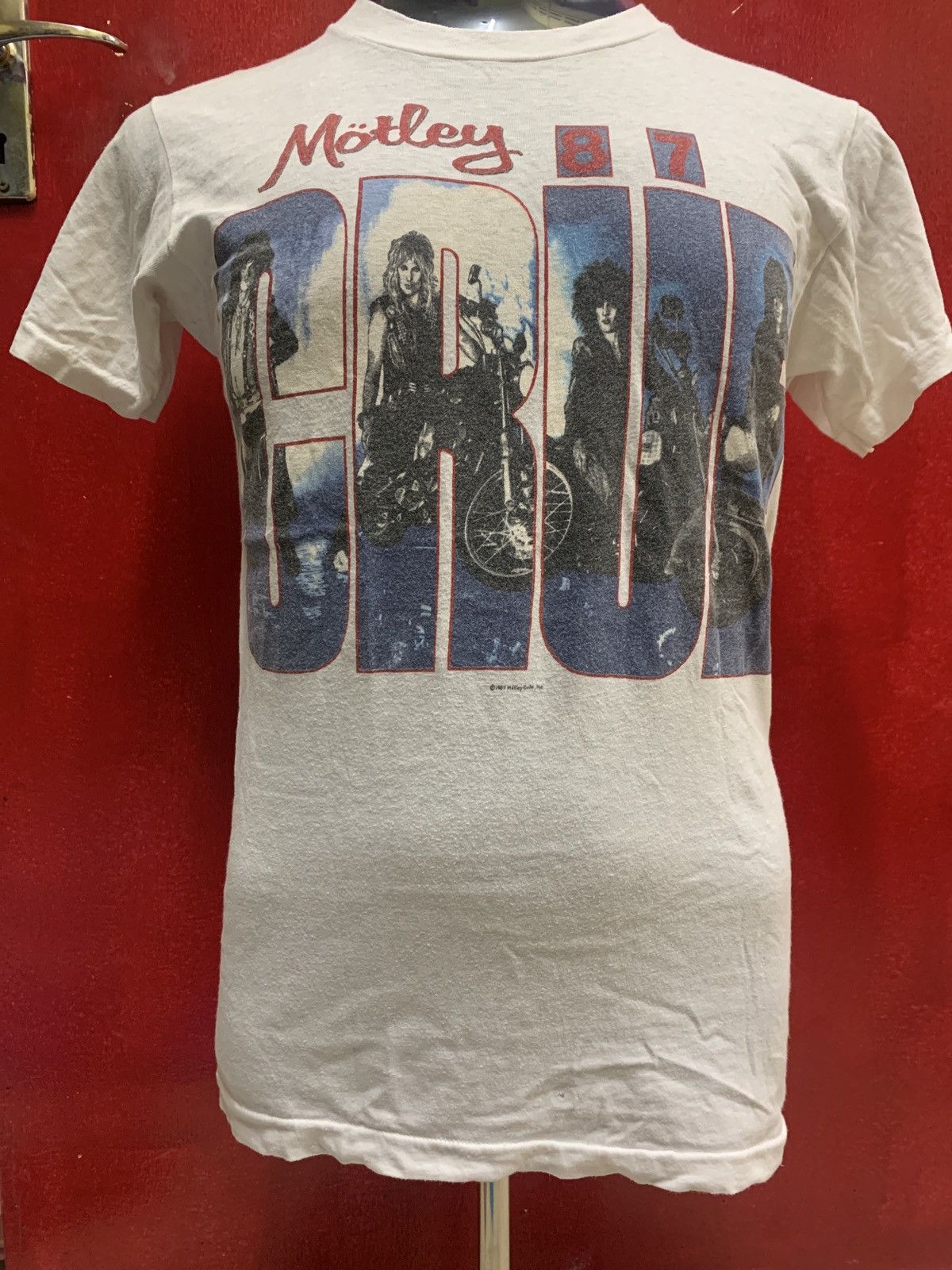 Band Tees × Vintage Vintage Band Tees Motley Crue 1987 Size US S / EU 44-46 / 1 - 1 Thumbnail