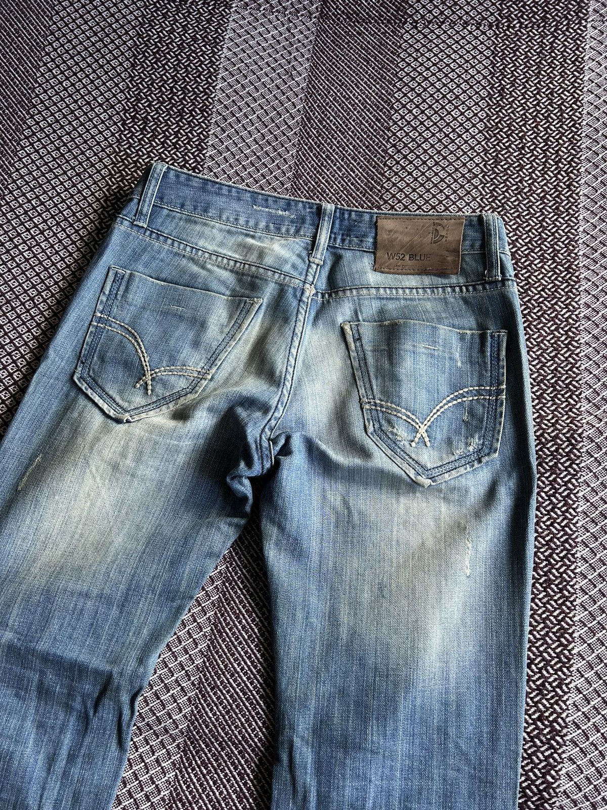 Japanese Brand Vintage Distressed Denim Jeans Japanese Style Size 30 Unisex Size US 30 / EU 46 - 12 Thumbnail
