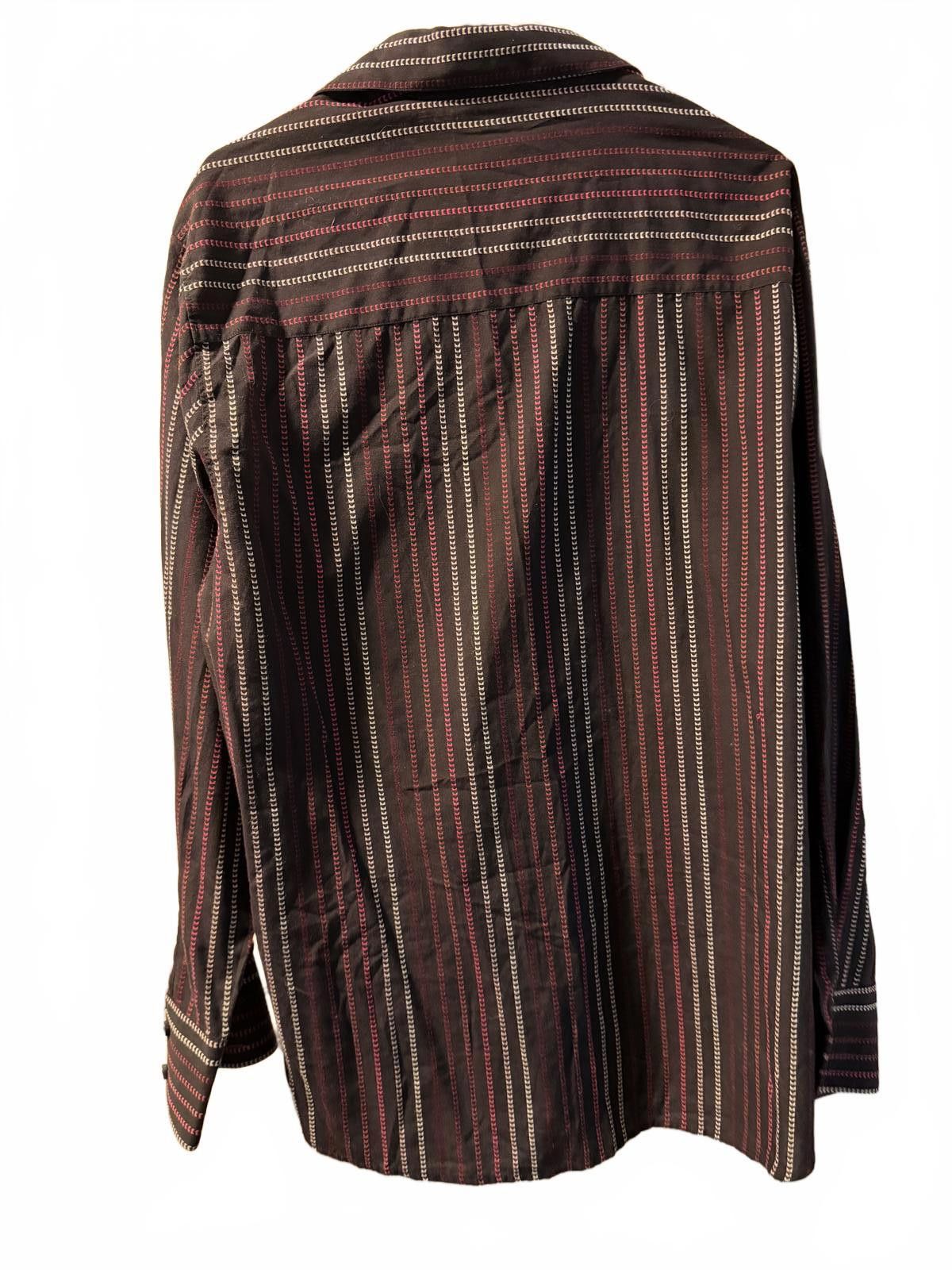 Elliott Elliott Men's Long Sleeve Striped Button-Up Shirt Size L Size US L / EU 52-54 / 3 - 4 Thumbnail