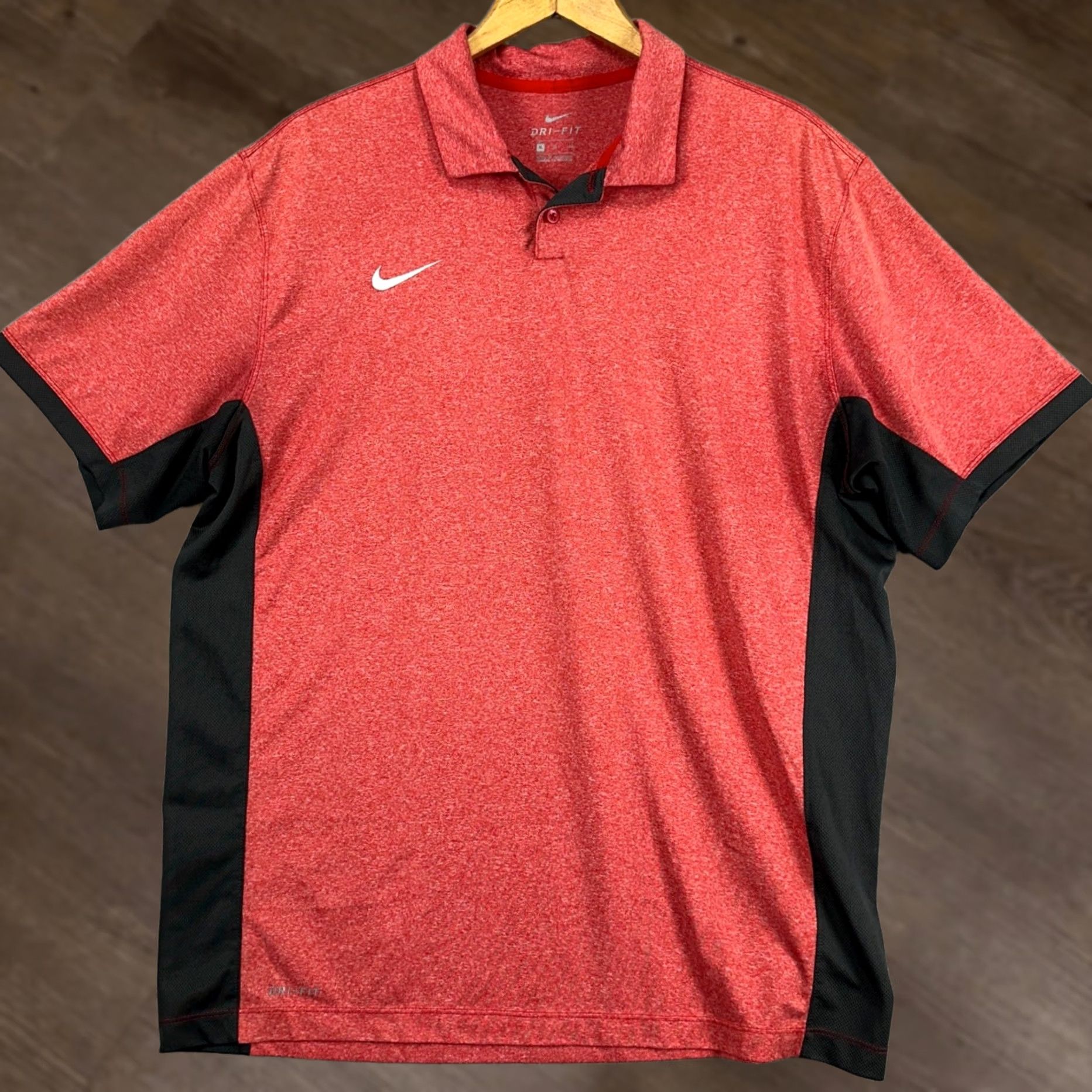Nike × Supreme XL Supreme x Nike Stripe Rugby polo Tshirt black