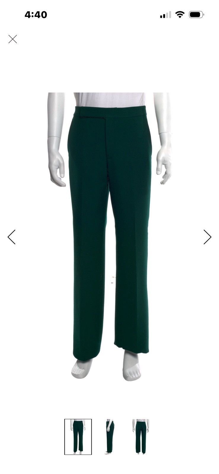 Celine Celine Luxury Casual Pants Size US 31 - 8 Thumbnail