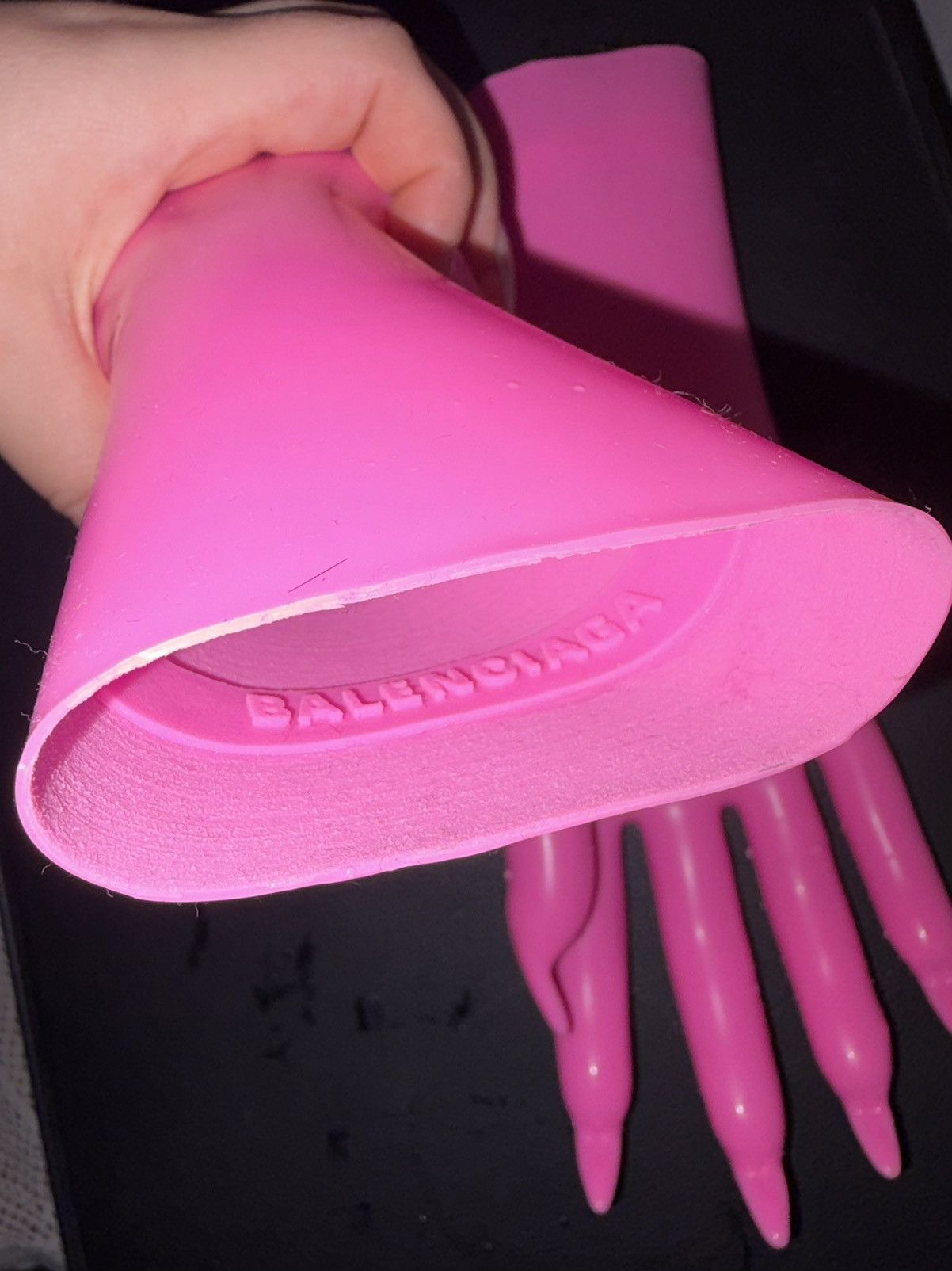 Balenciaga Balenciaga latex gloves Size ONE SIZE - 3 Thumbnail
