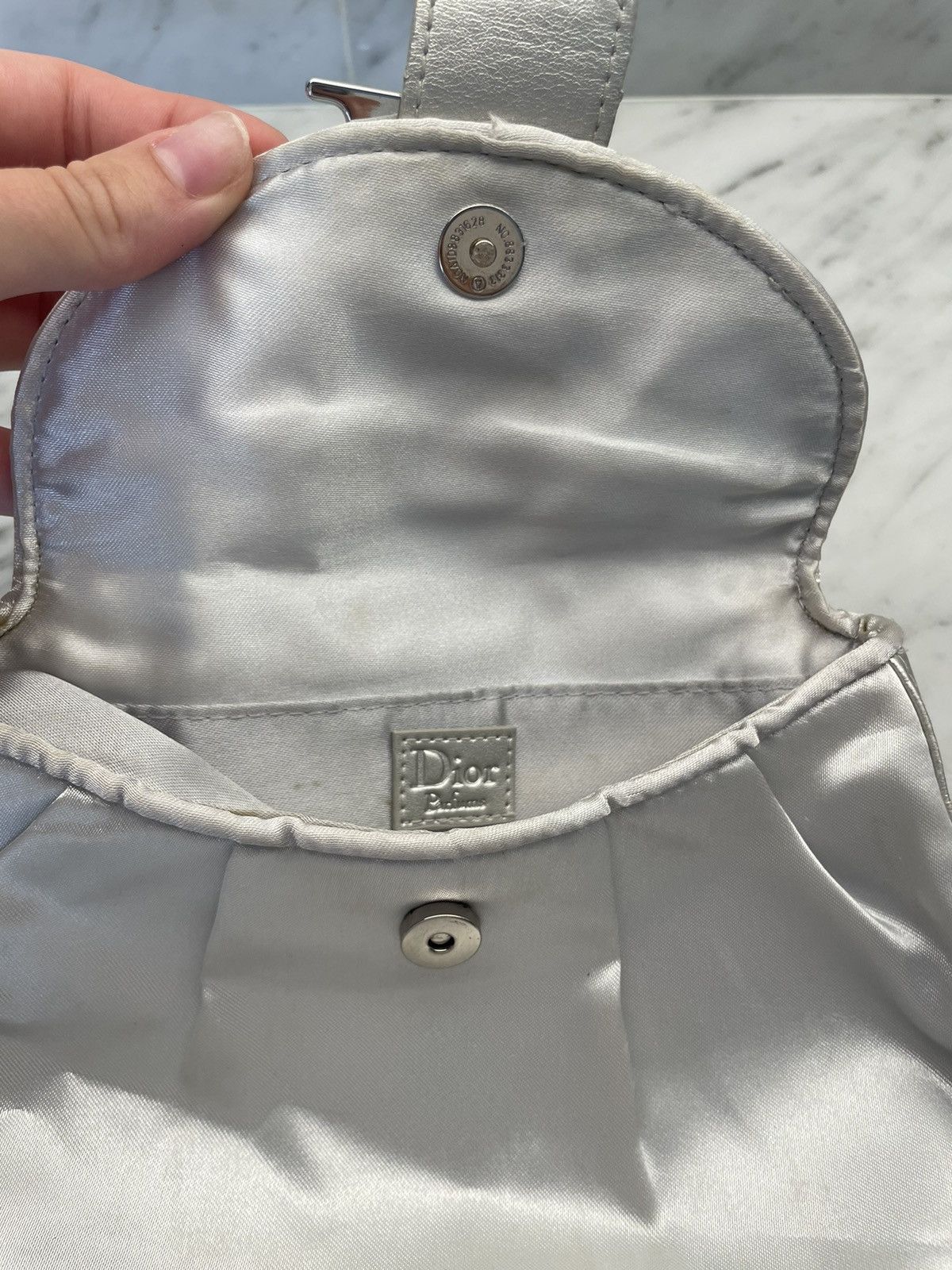 Dior Dior parfums cosmetic bag pouch with big logo Size ONE SIZE - 4 Thumbnail